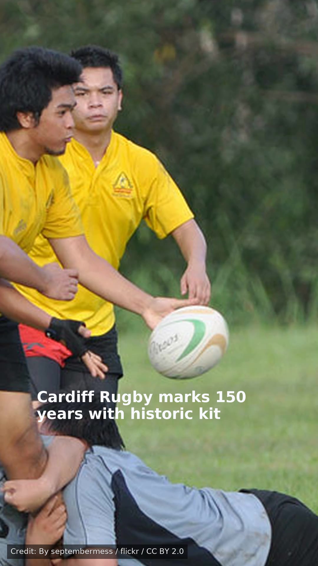 Cardiff Rugby marks 150 years with historic kit