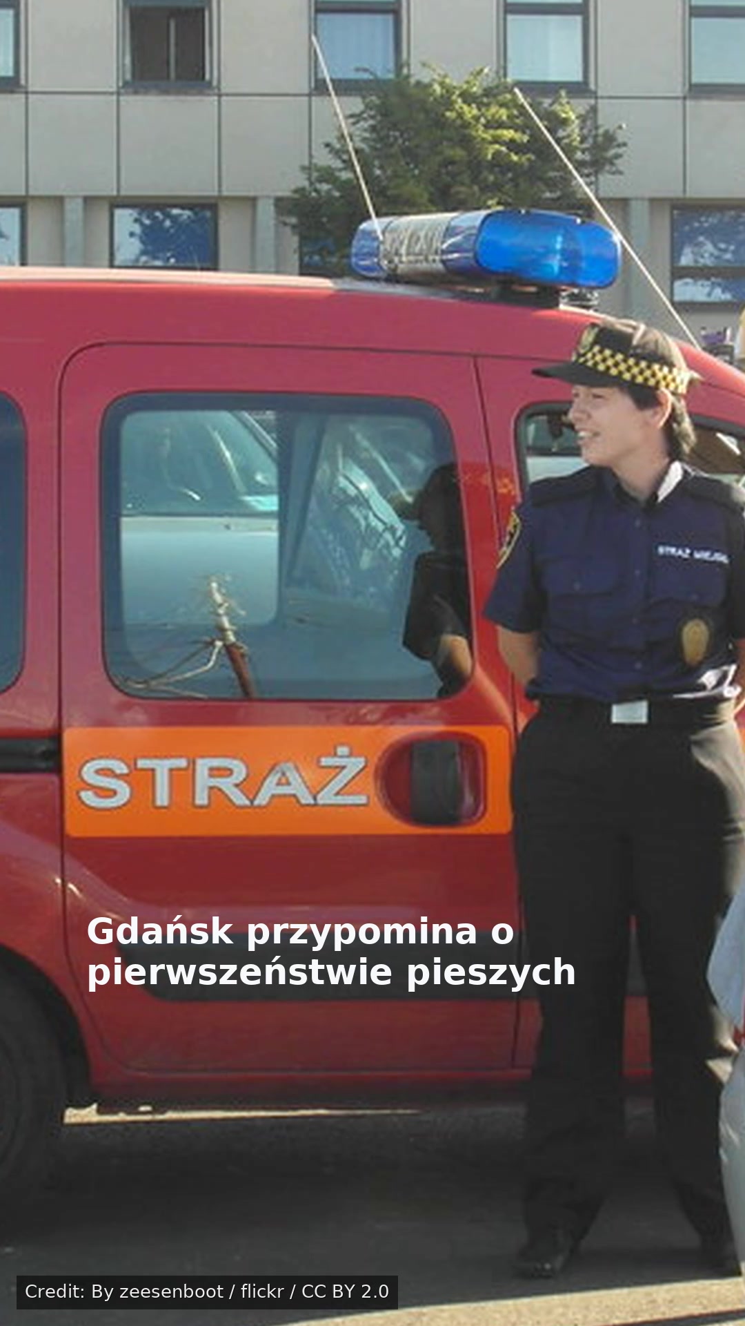 Gdańsk przypomina o pierwszeństwie pieszych