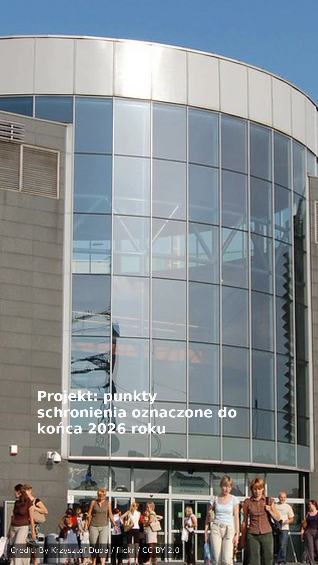 Projekt: punkty schronienia oznaczone do końca 2026 roku