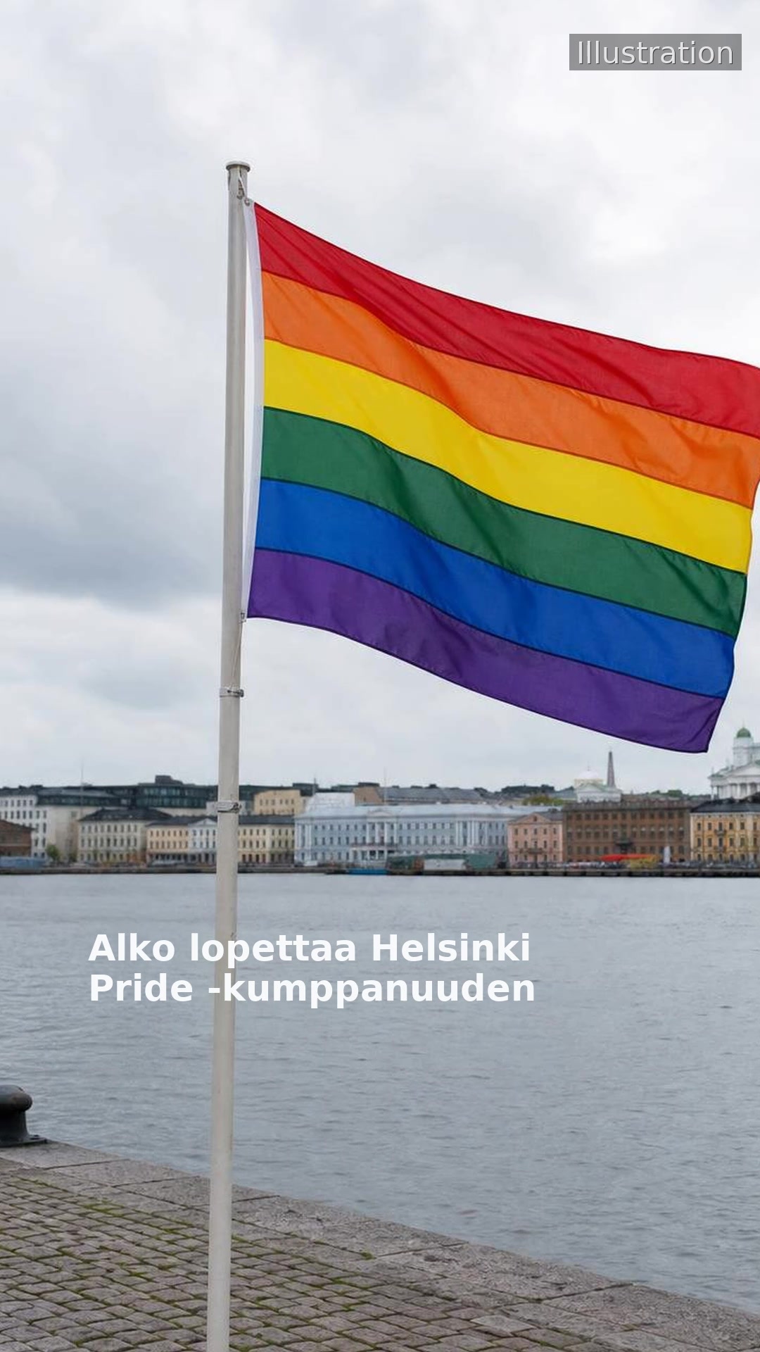 Alko lopettaa Helsinki Pride -kumppanuuden