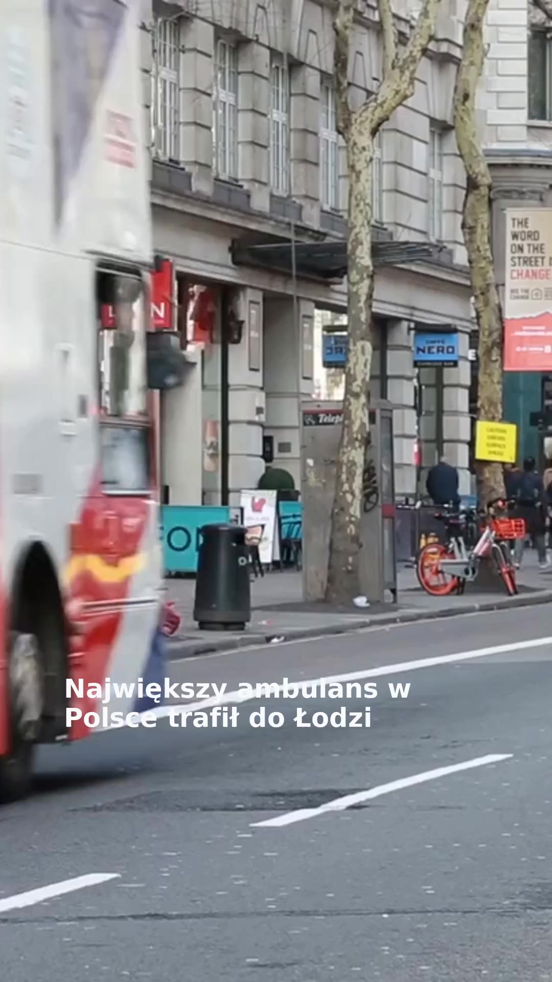 Największy ambulans w Polsce trafił do Łodzi
