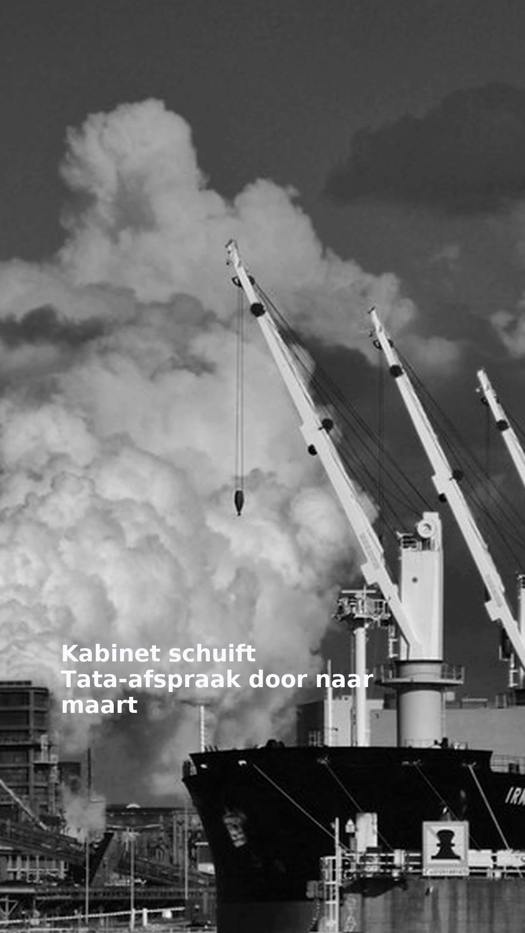 Kabinet schuift Tata-afspraak door naar maart