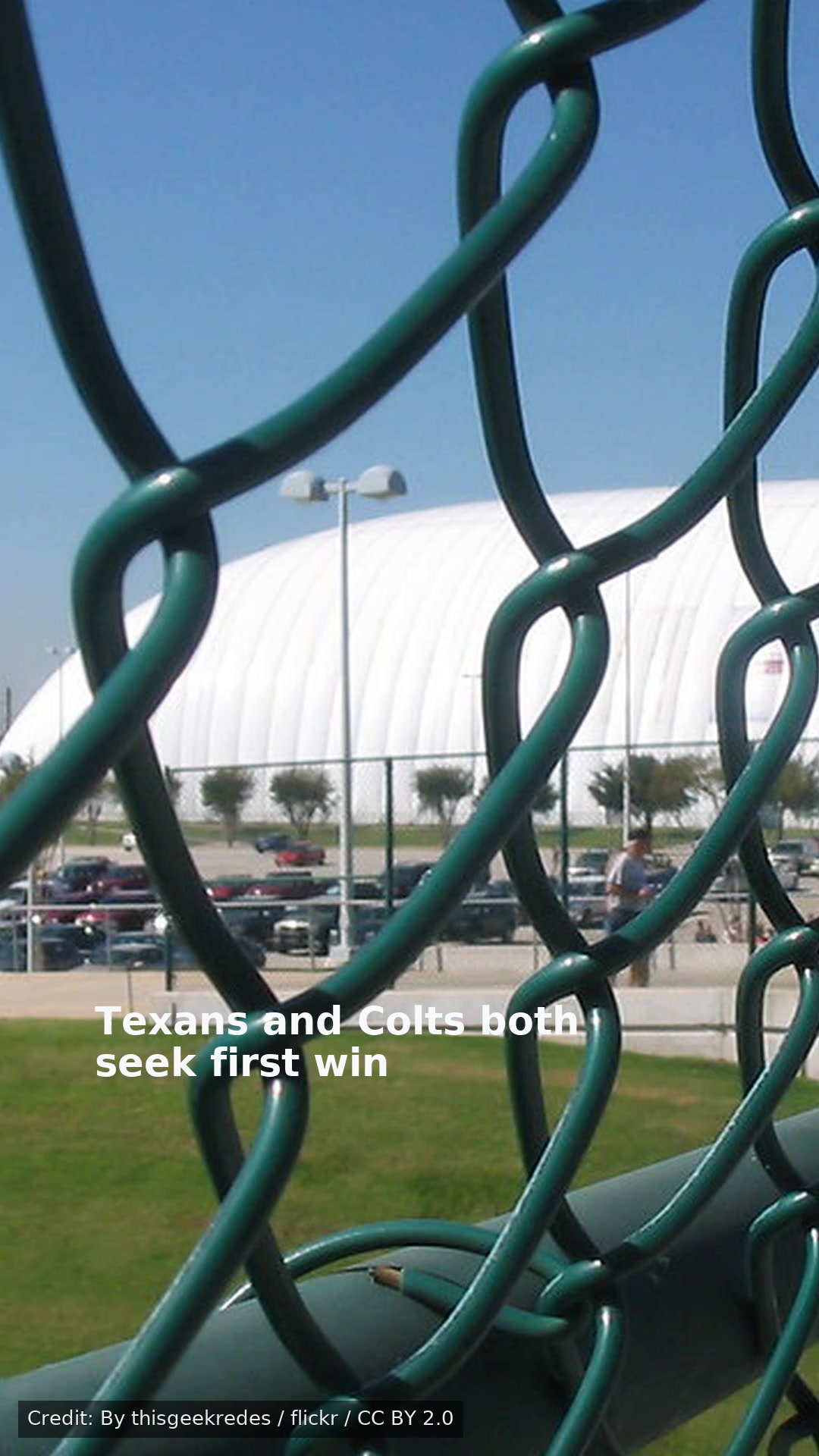 Texans and Colts both seek first win