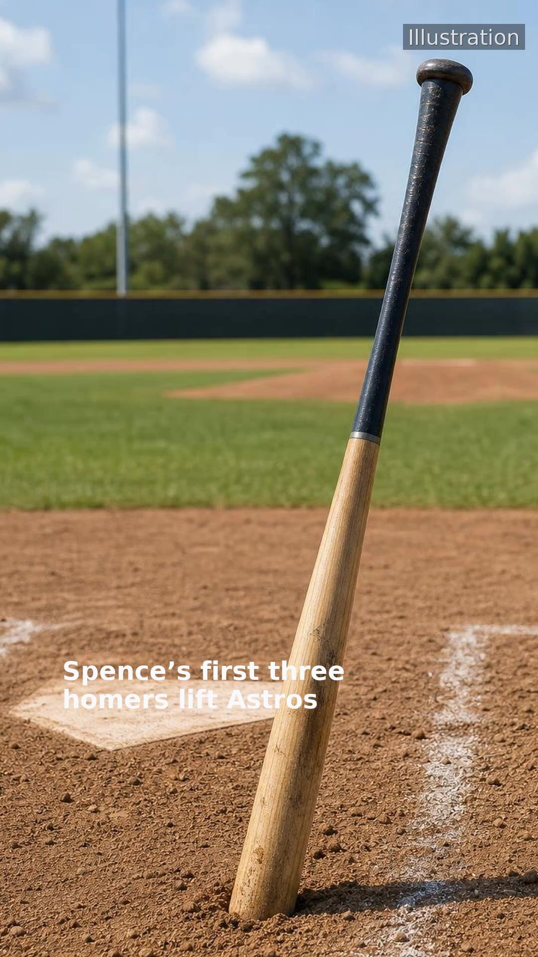 Spence’s first three homers lift Astros