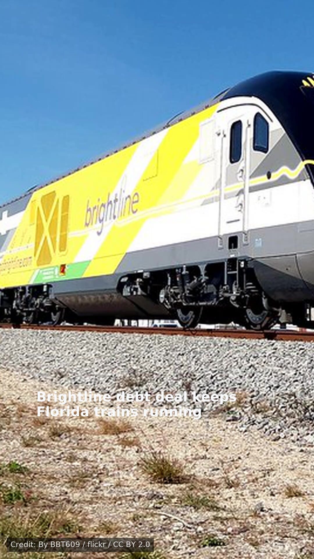 Brightline debt deal keeps Florida trains running