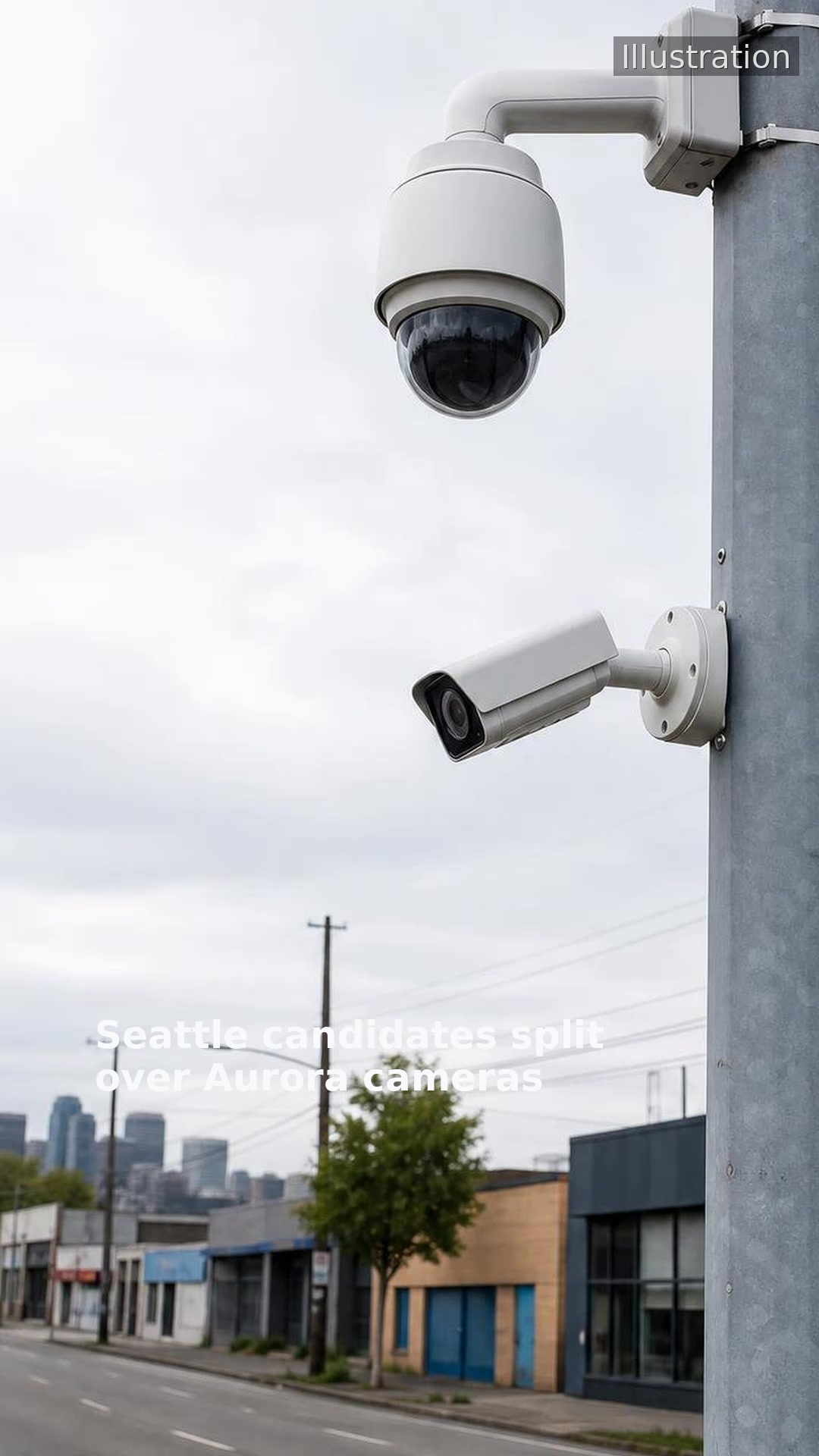 Seattle candidates split over Aurora cameras