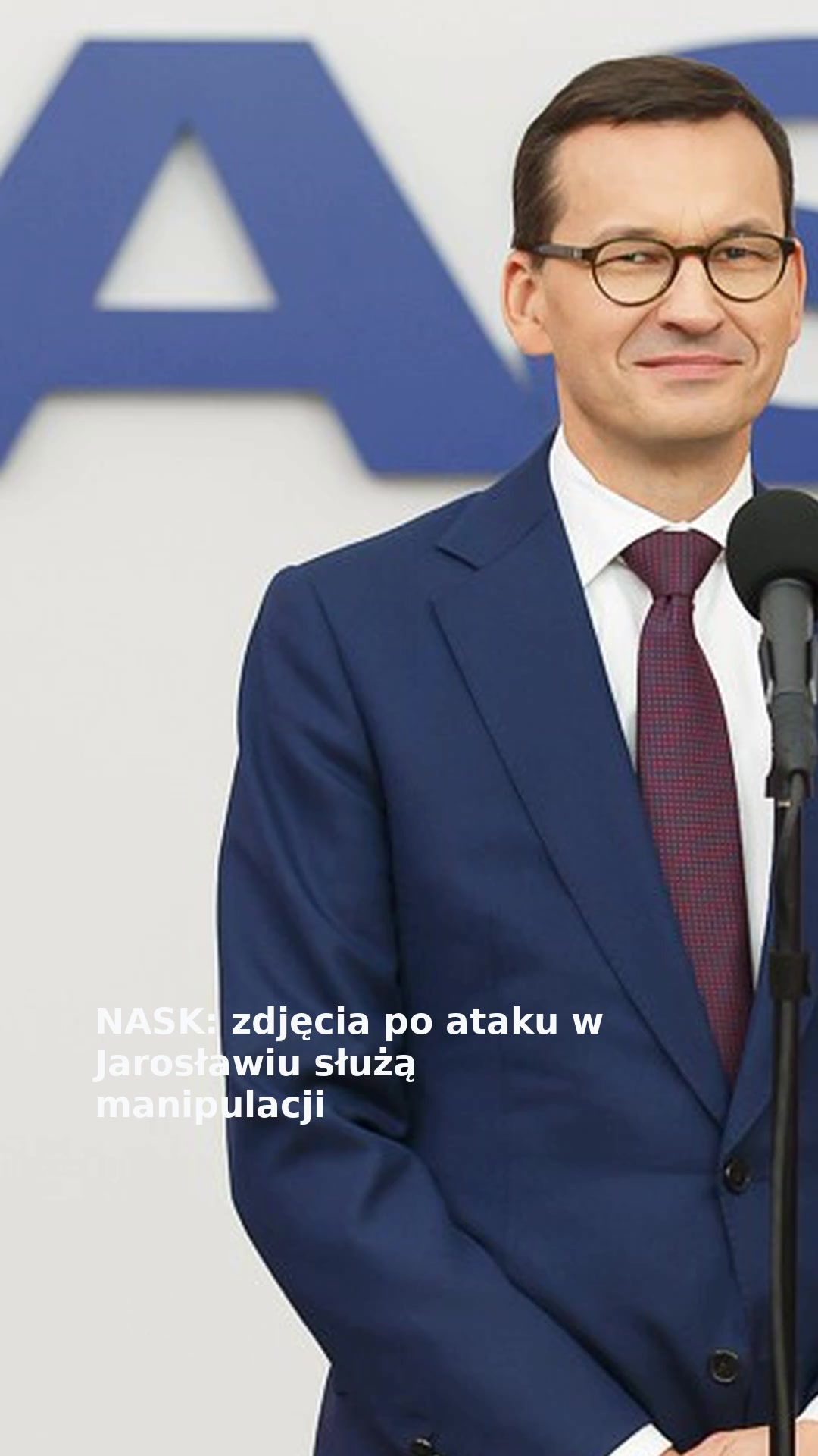 NASK: zdjęcia po ataku w Jarosławiu służą manipulacji