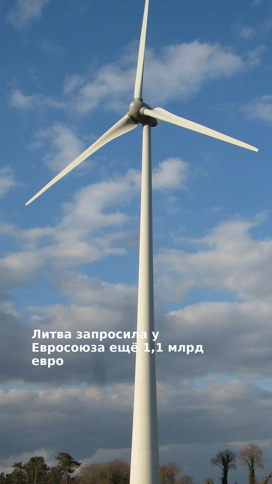 Литва запросила у Евросоюза ещё 1,1 млрд евро