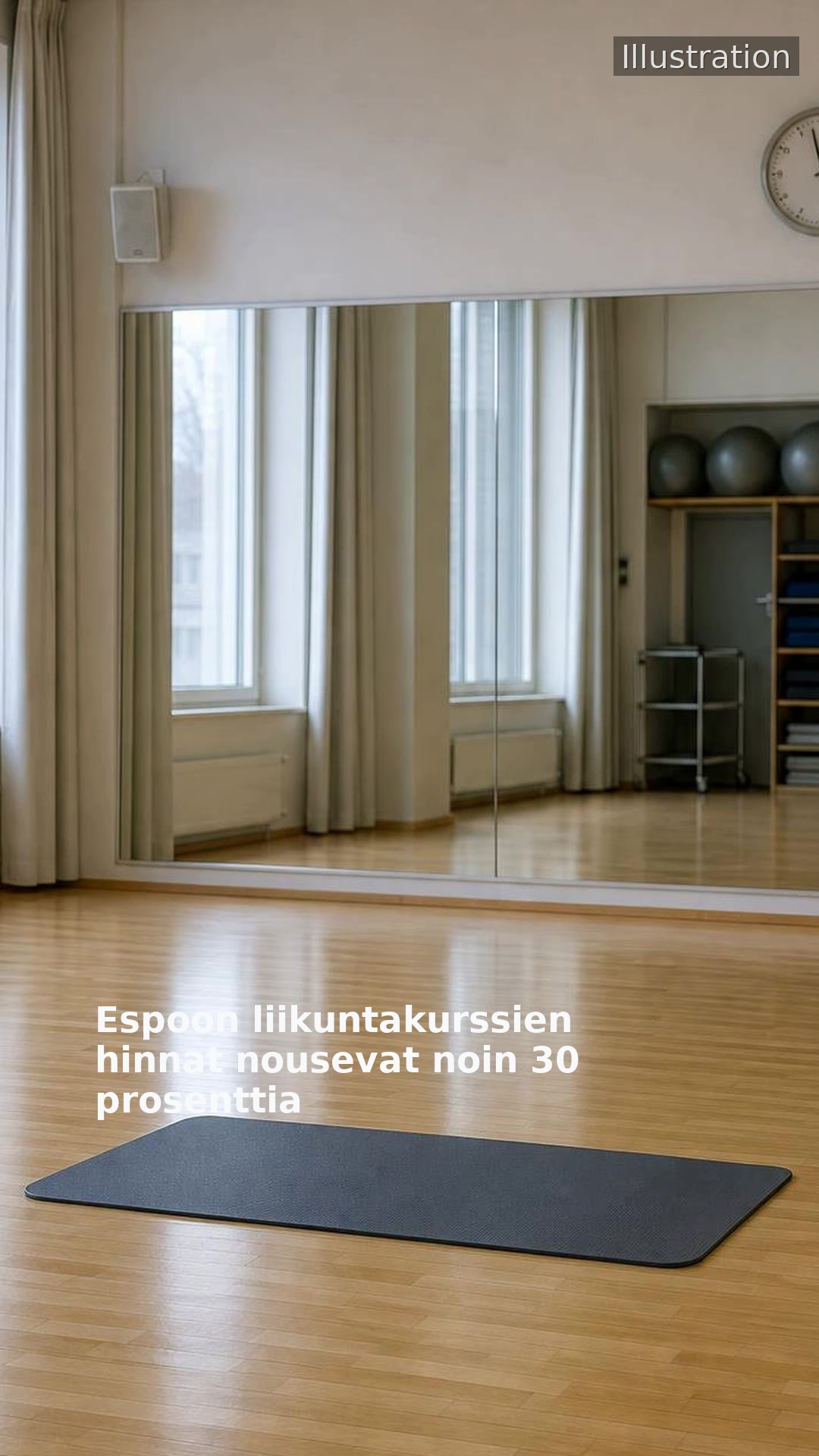 Espoon liikuntakurssien hinnat nousevat noin 30 prosenttia