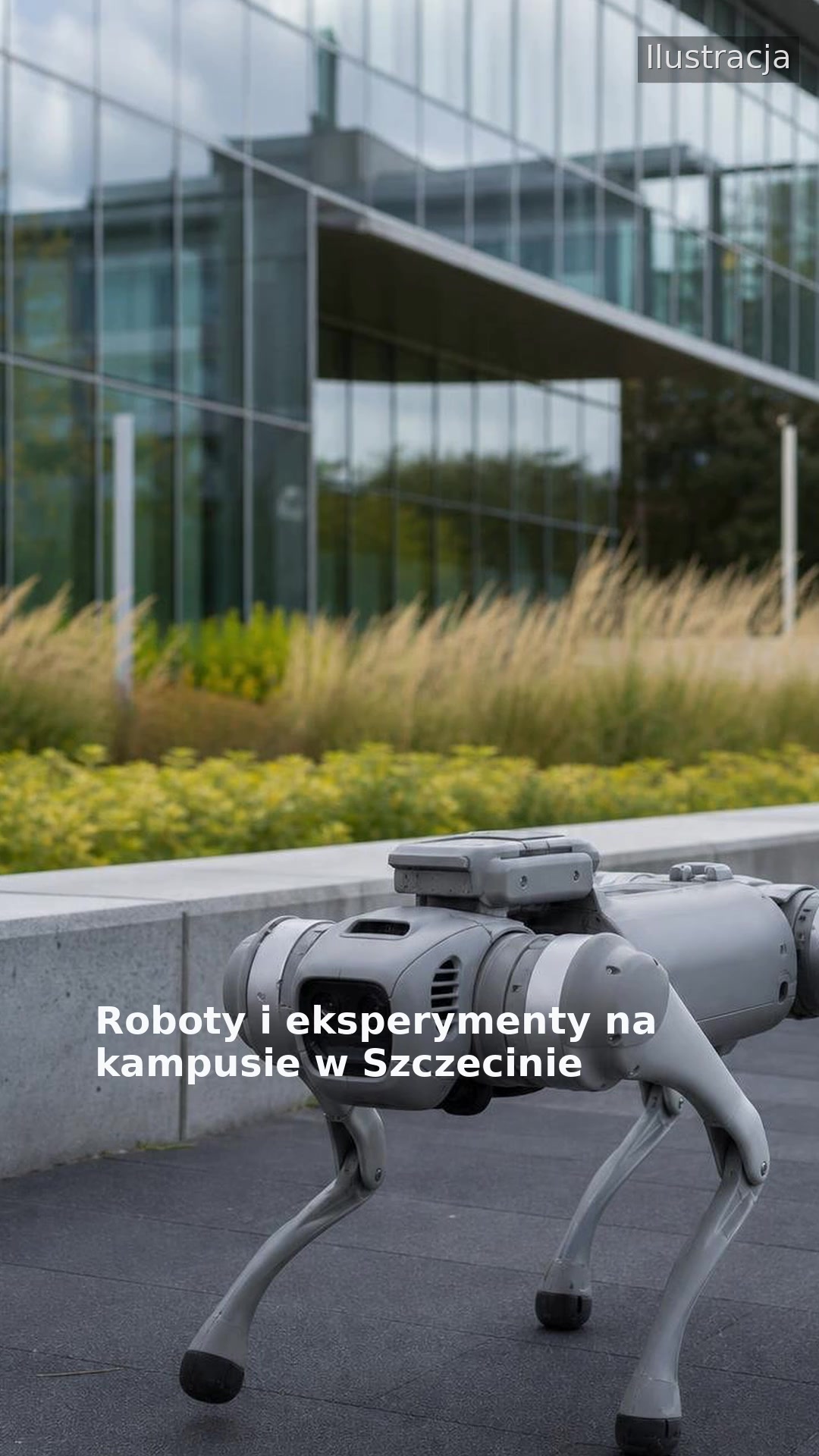 Roboty i eksperymenty na kampusie w Szczecinie