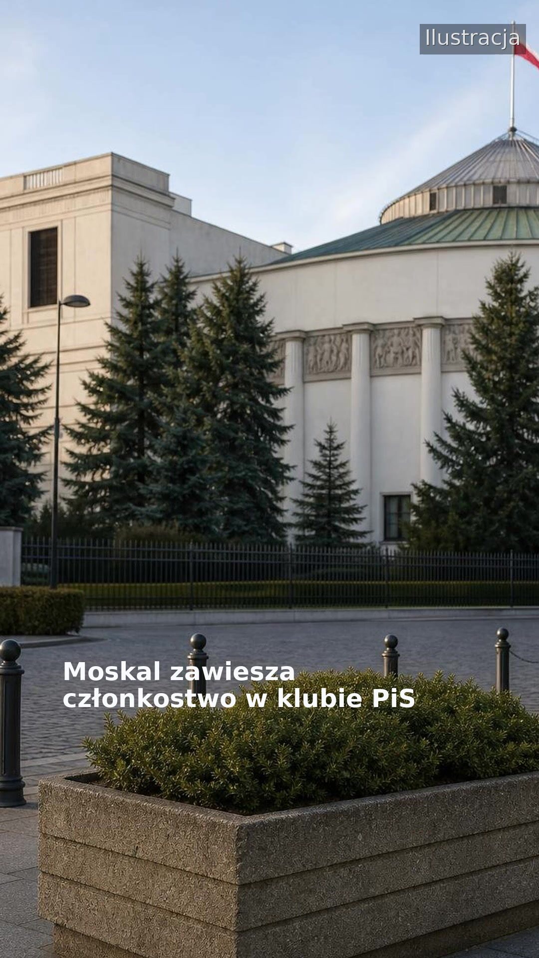Moskal zawiesza członkostwo w klubie PiS