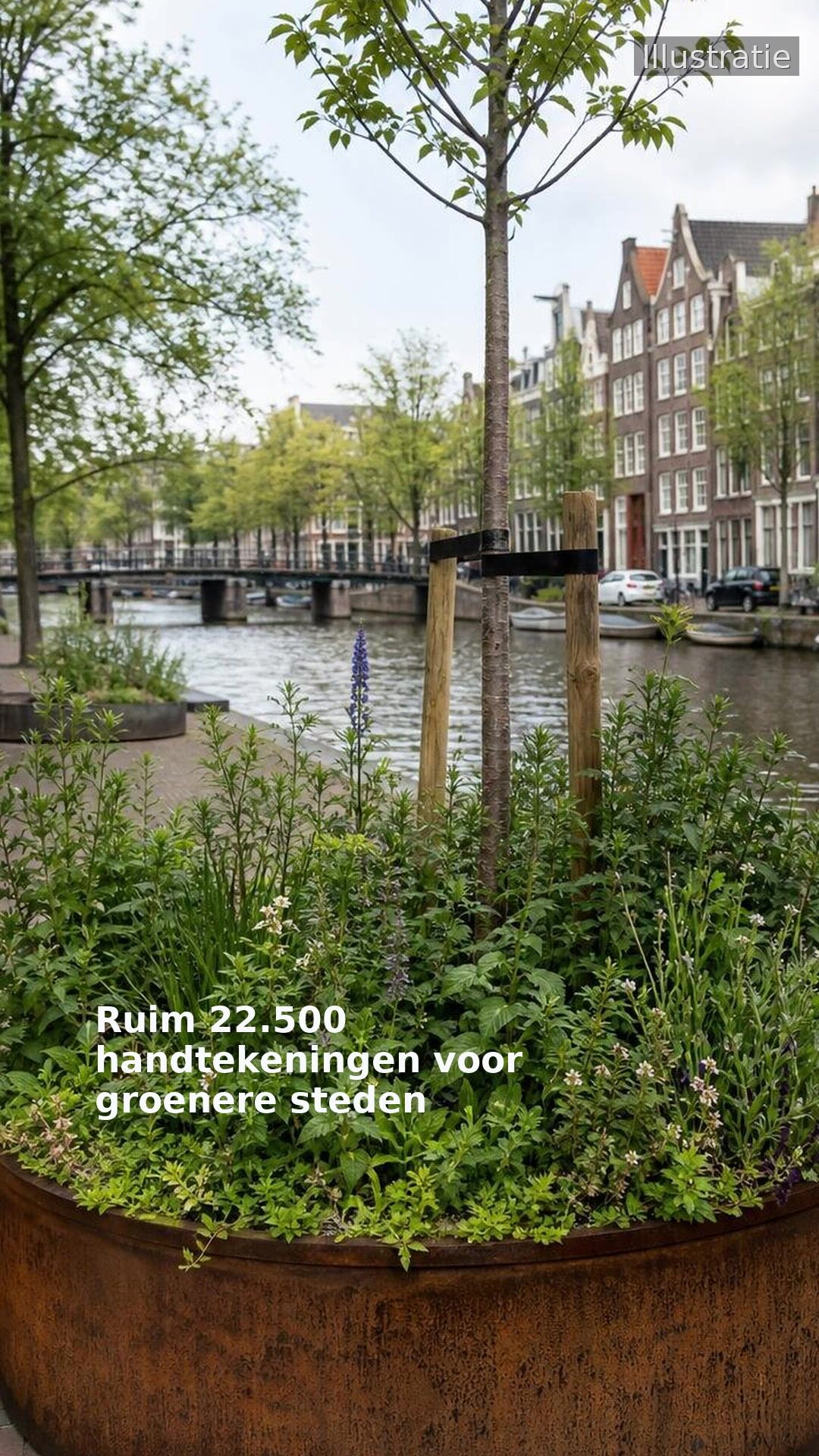 Ruim 22.500 handtekeningen voor groenere steden