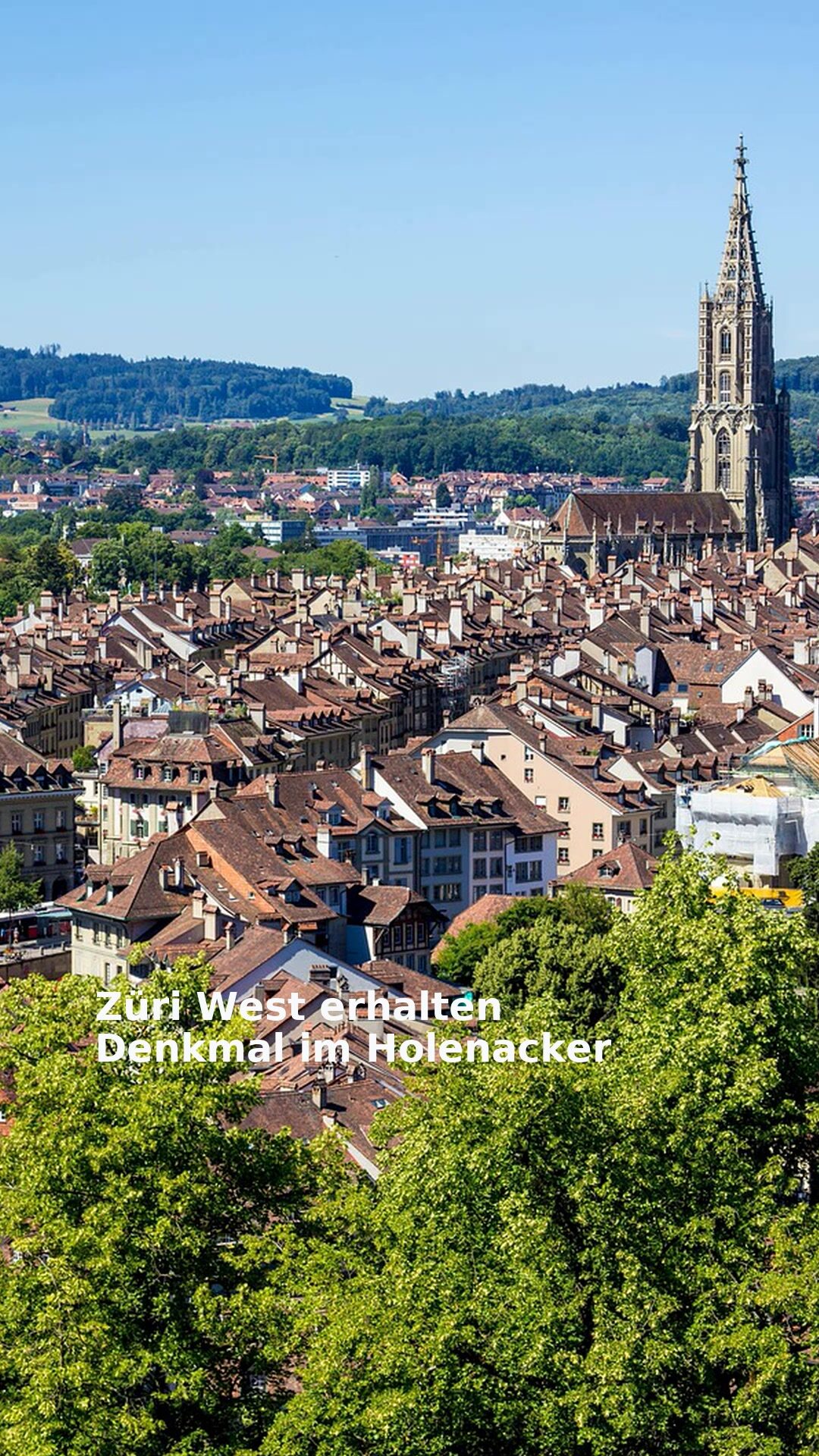 Züri West erhalten Denkmal im Holenacker
