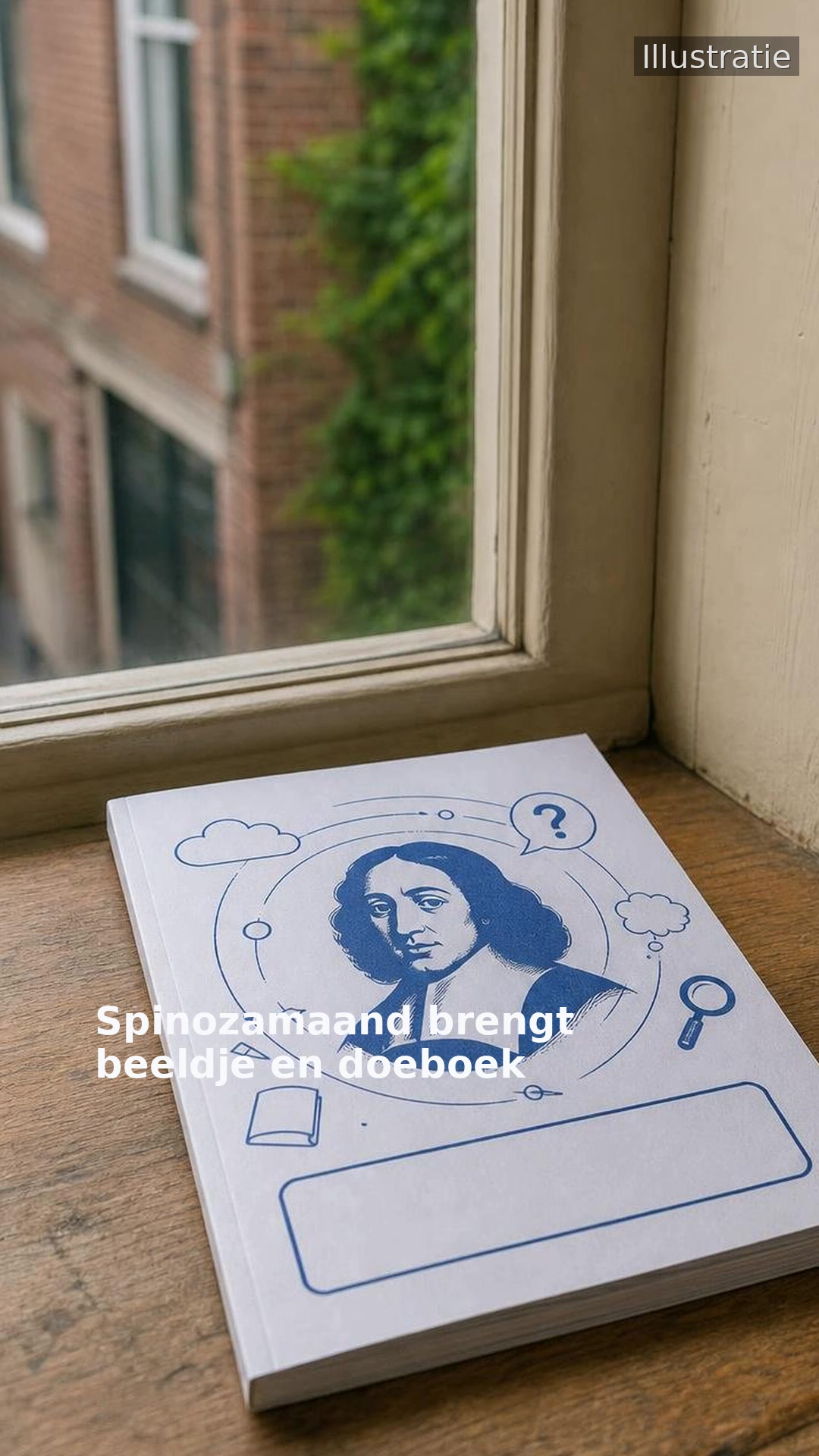 Spinozamaand brengt beeldje en doeboek