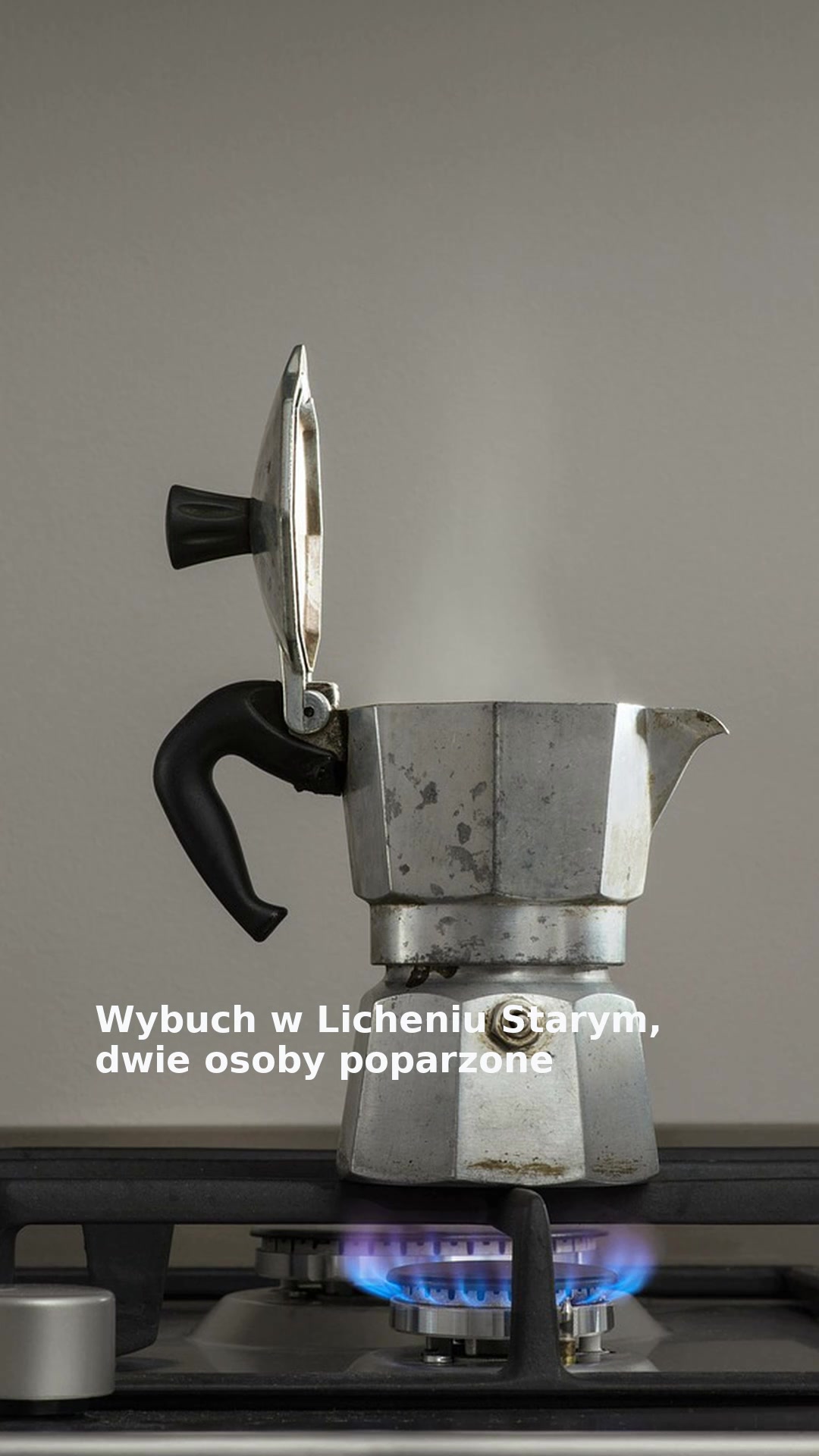 Wybuch w Licheniu Starym, dwie osoby poparzone