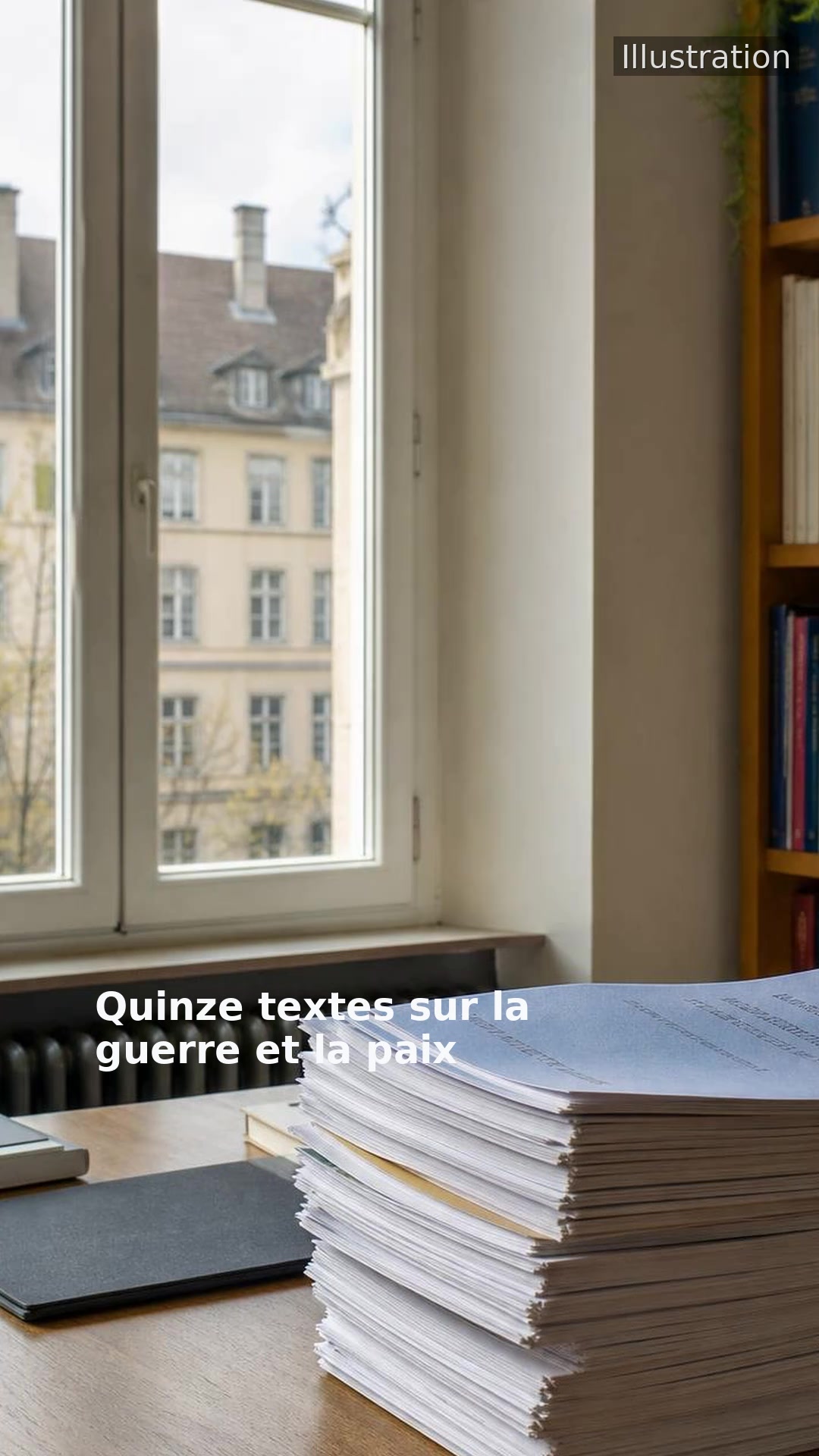 Quinze textes sur la guerre et la paix