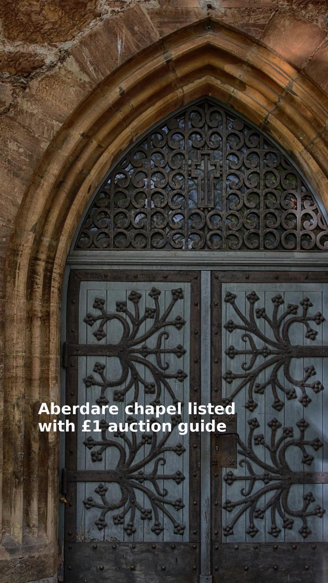 Aberdare chapel listed with £1 auction guide