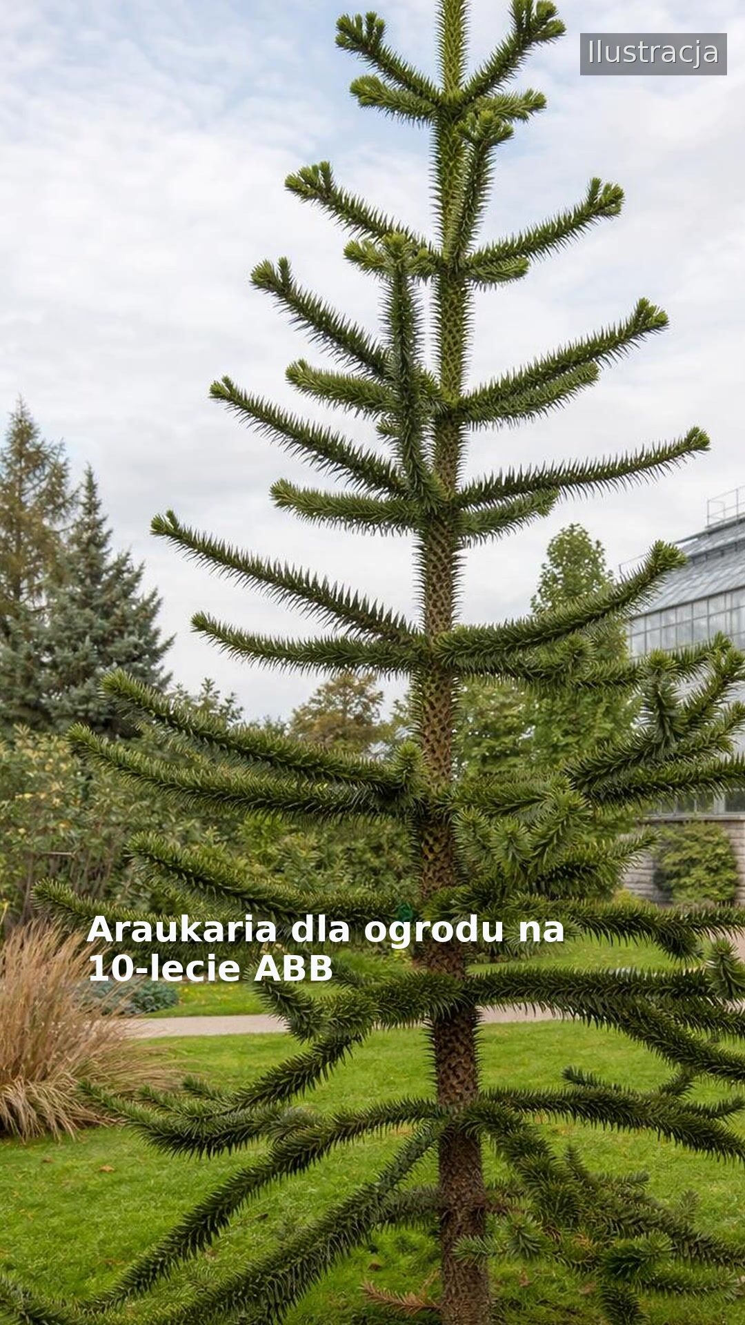Araukaria dla ogrodu na 10-lecie ABB