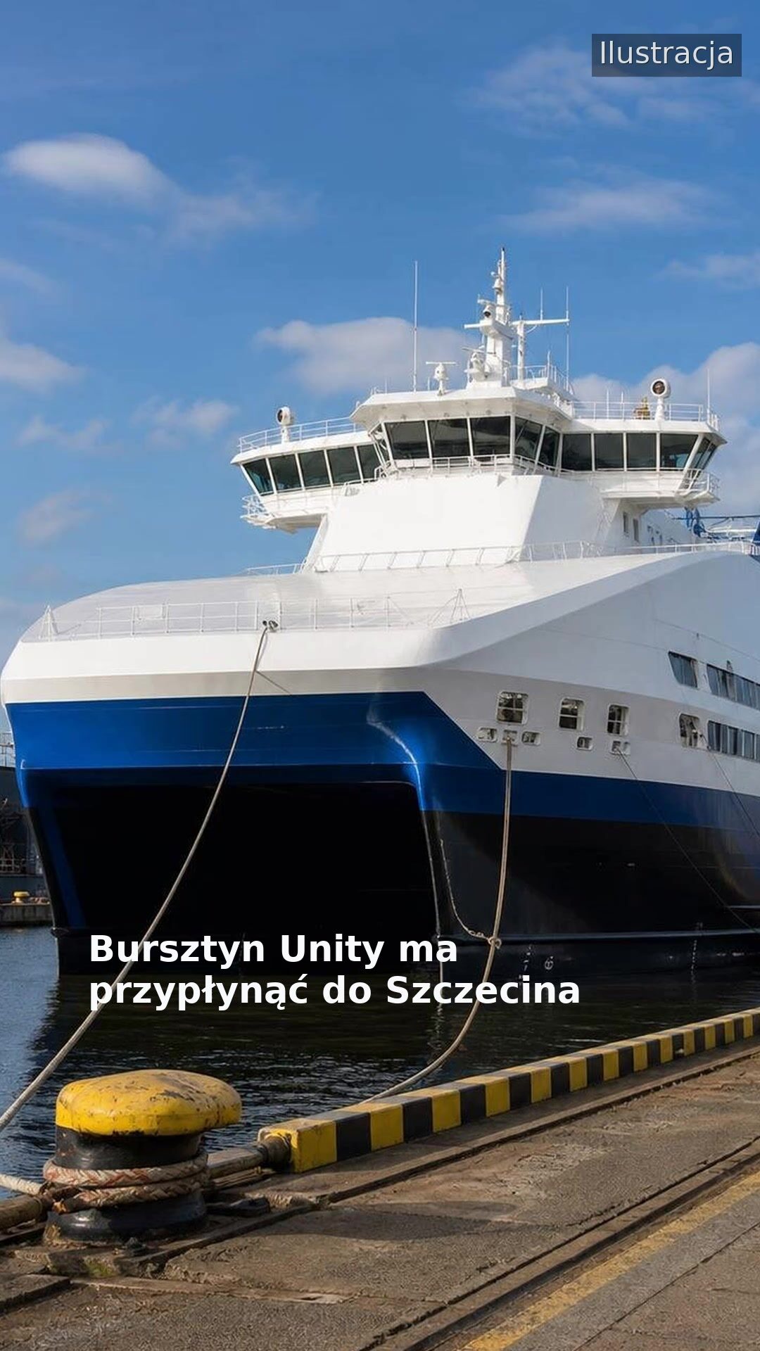 Bursztyn Unity ma przypłynąć do Szczecina