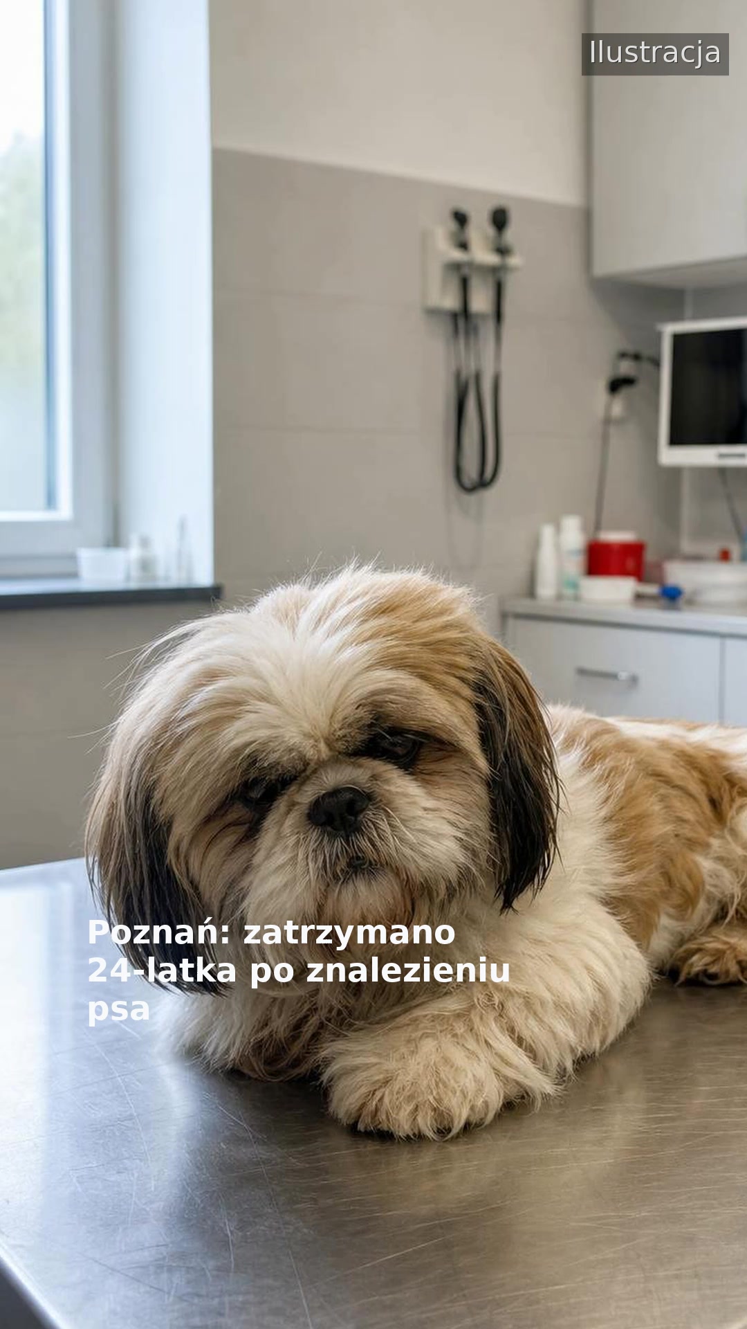 Poznań: zatrzymano 24-latka po znalezieniu psa