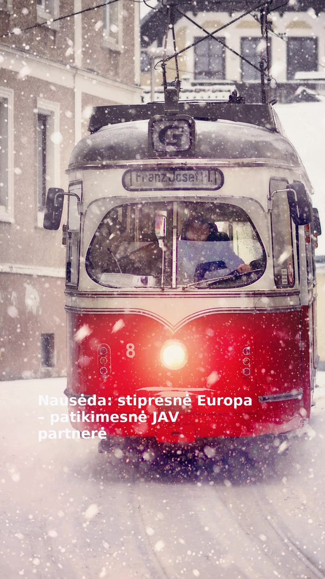 Nausėda: stipresnė Europa – patikimesnė JAV partnerė