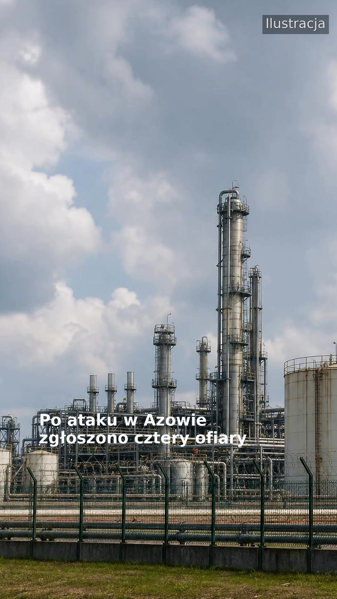 Po ataku w Azowie zgłoszono cztery ofiary