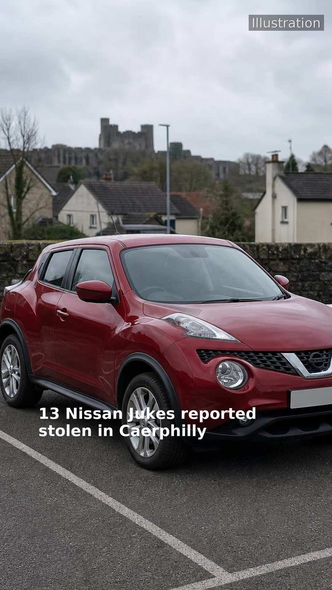 13 Nissan Jukes reported stolen in Caerphilly