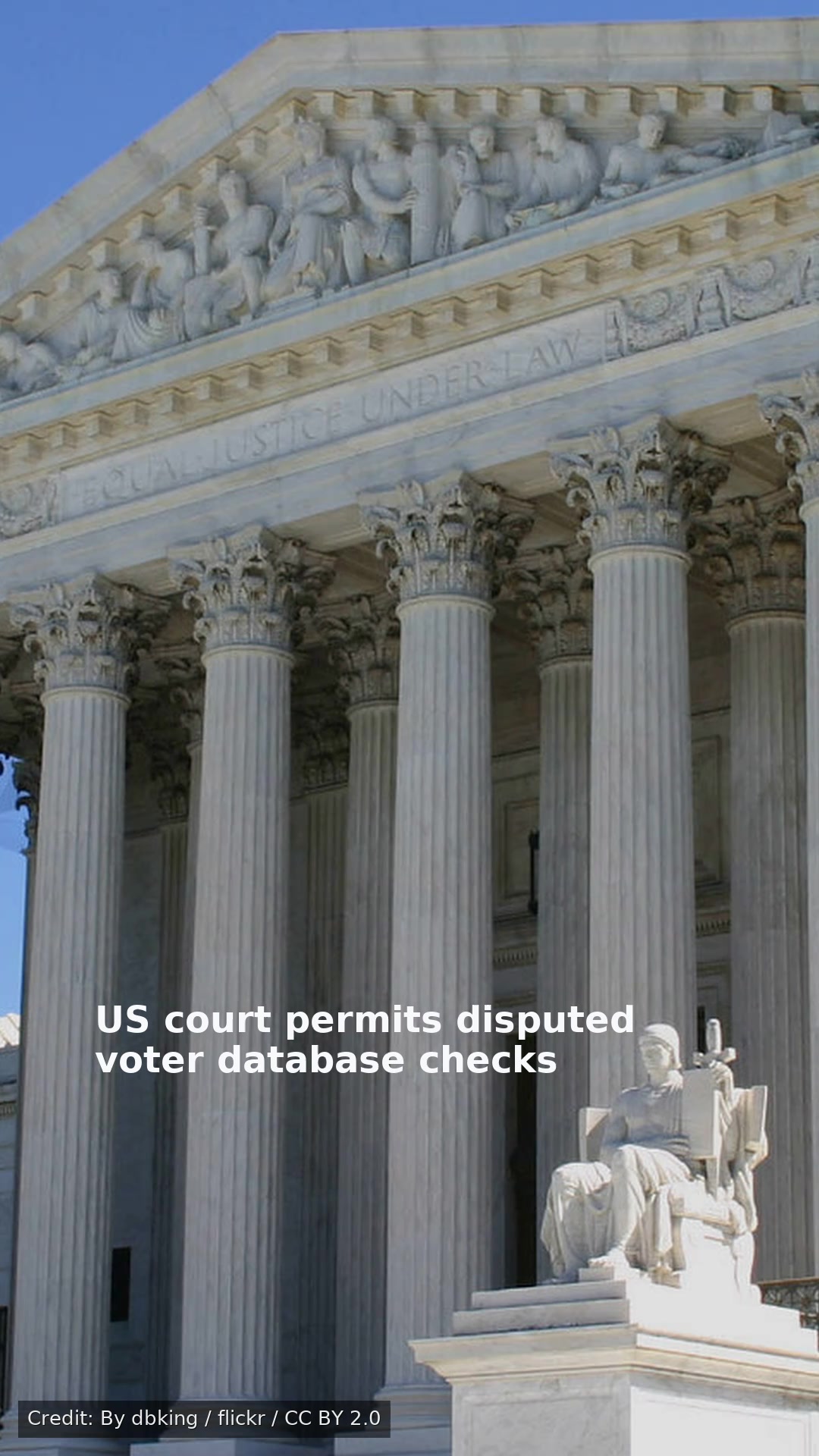 US court permits disputed voter database checks
