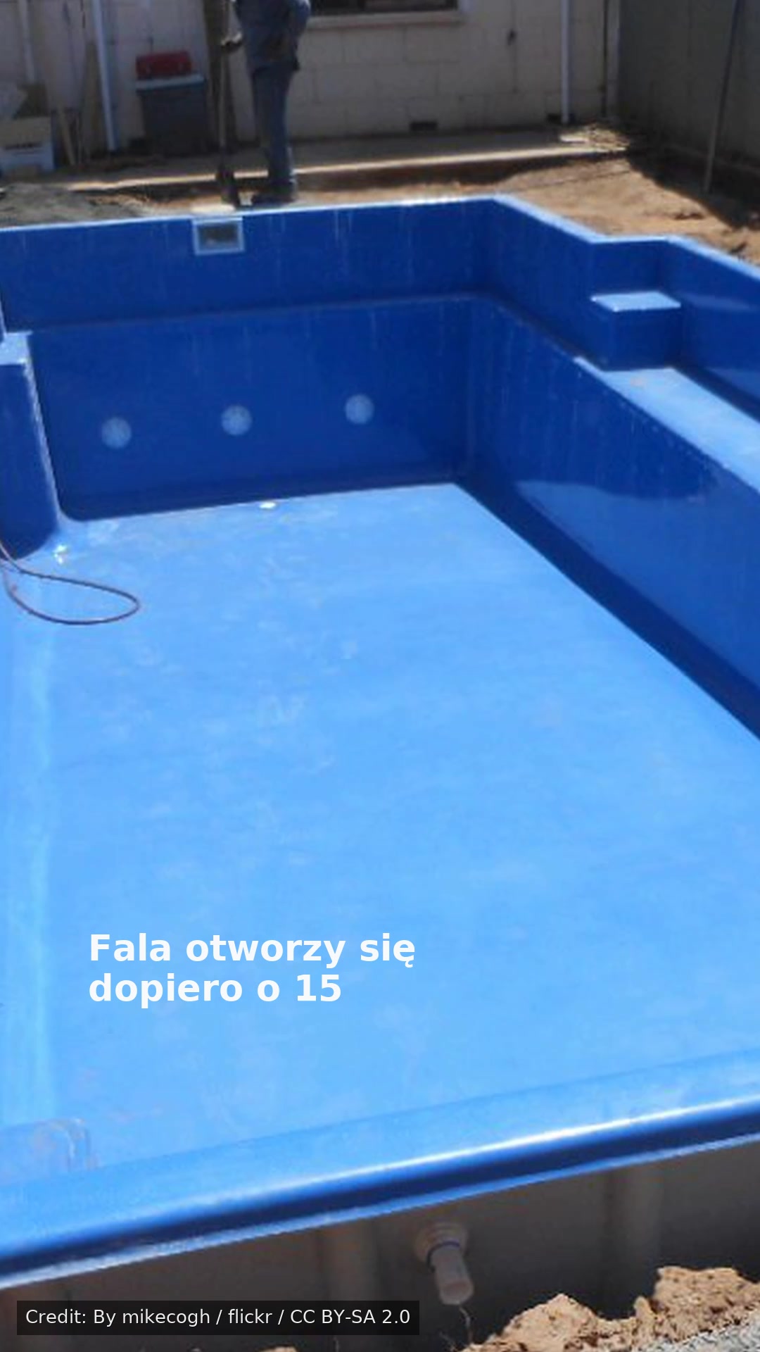 Fala otworzy się dopiero o 15