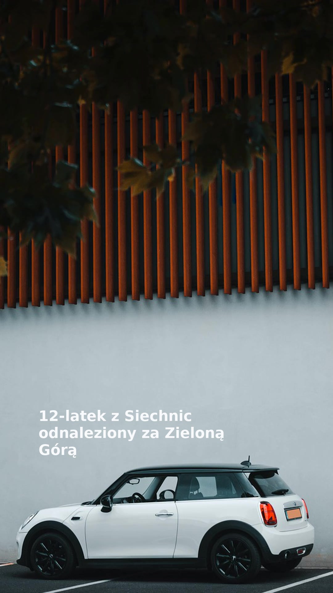 12-latek z Siechnic odnaleziony za Zieloną Górą