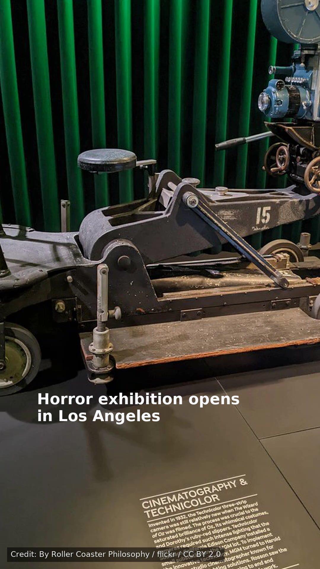 Horror exhibition opens in Los Angeles