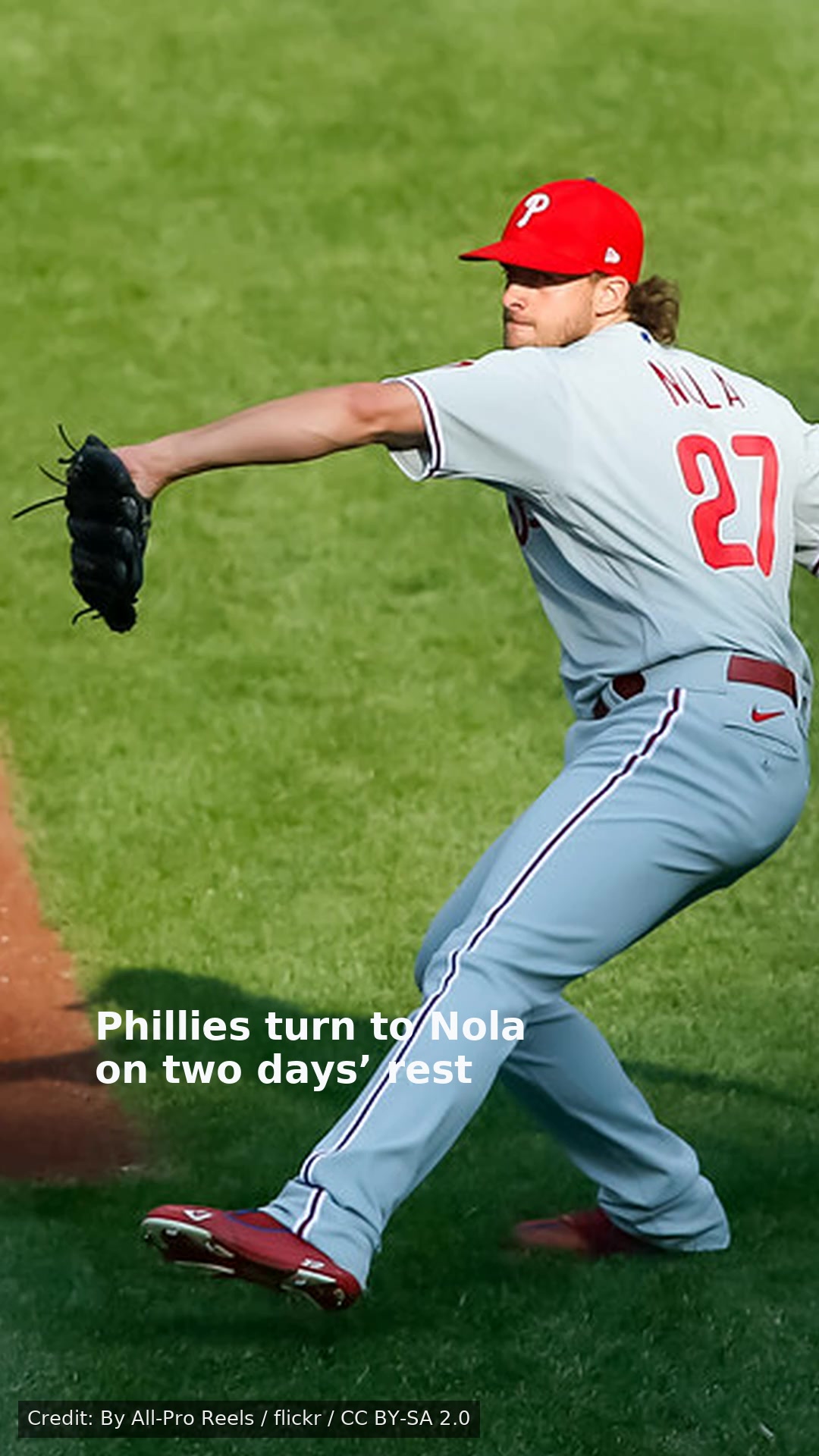 Phillies turn to Nola on two days’ rest