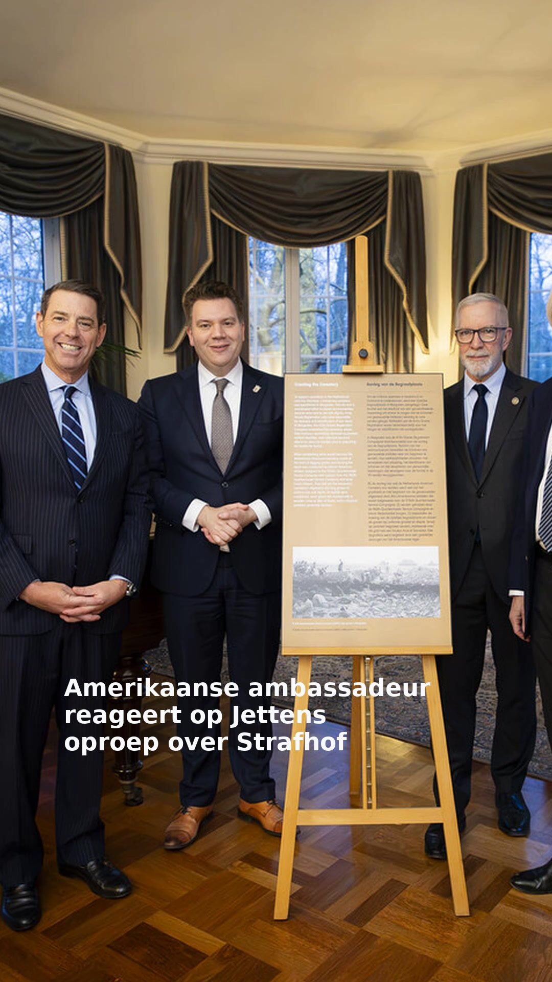 Amerikaanse ambassadeur reageert op Jettens oproep over Strafhof