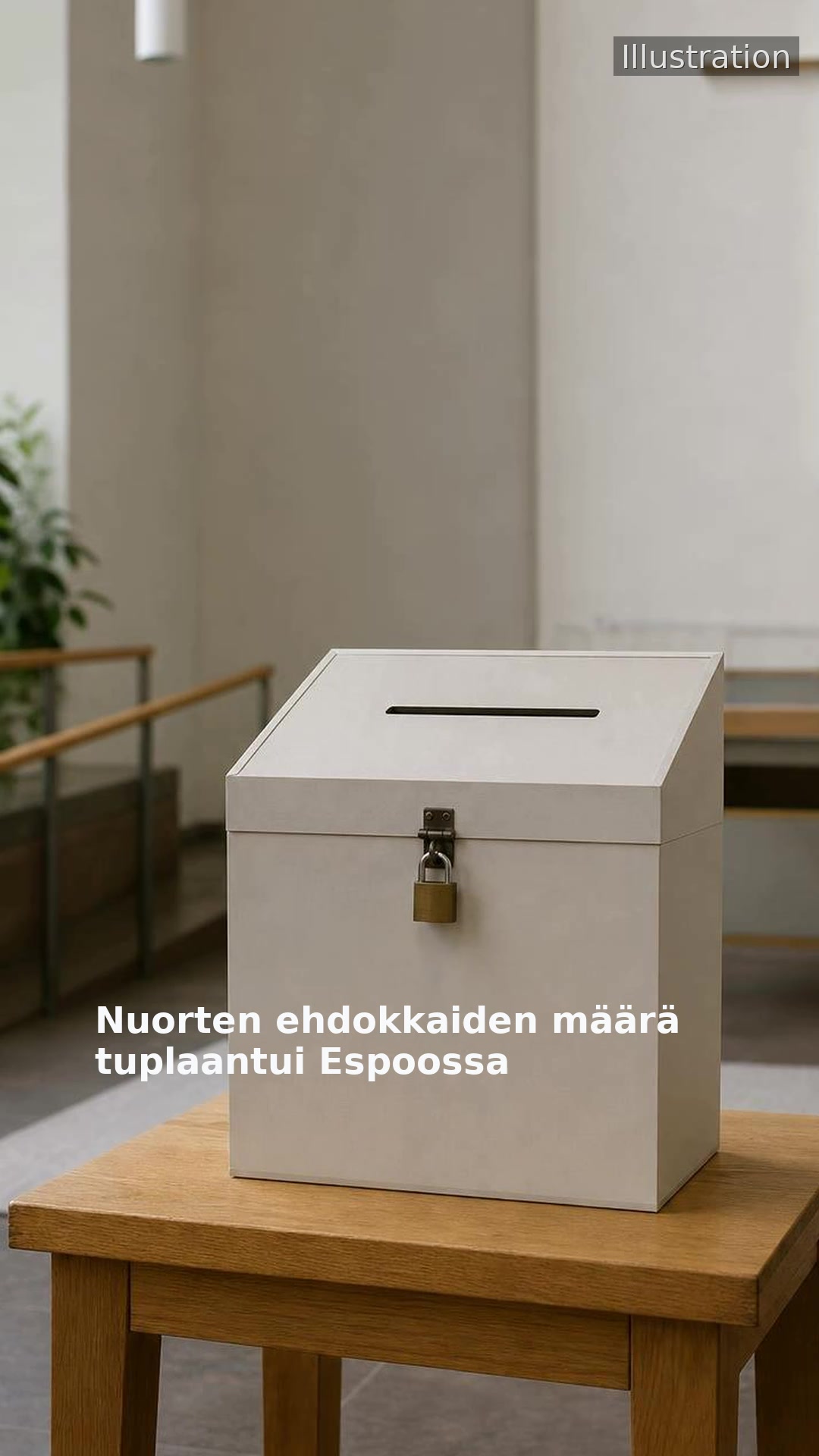 Nuorten ehdokkaiden määrä tuplaantui Espoossa