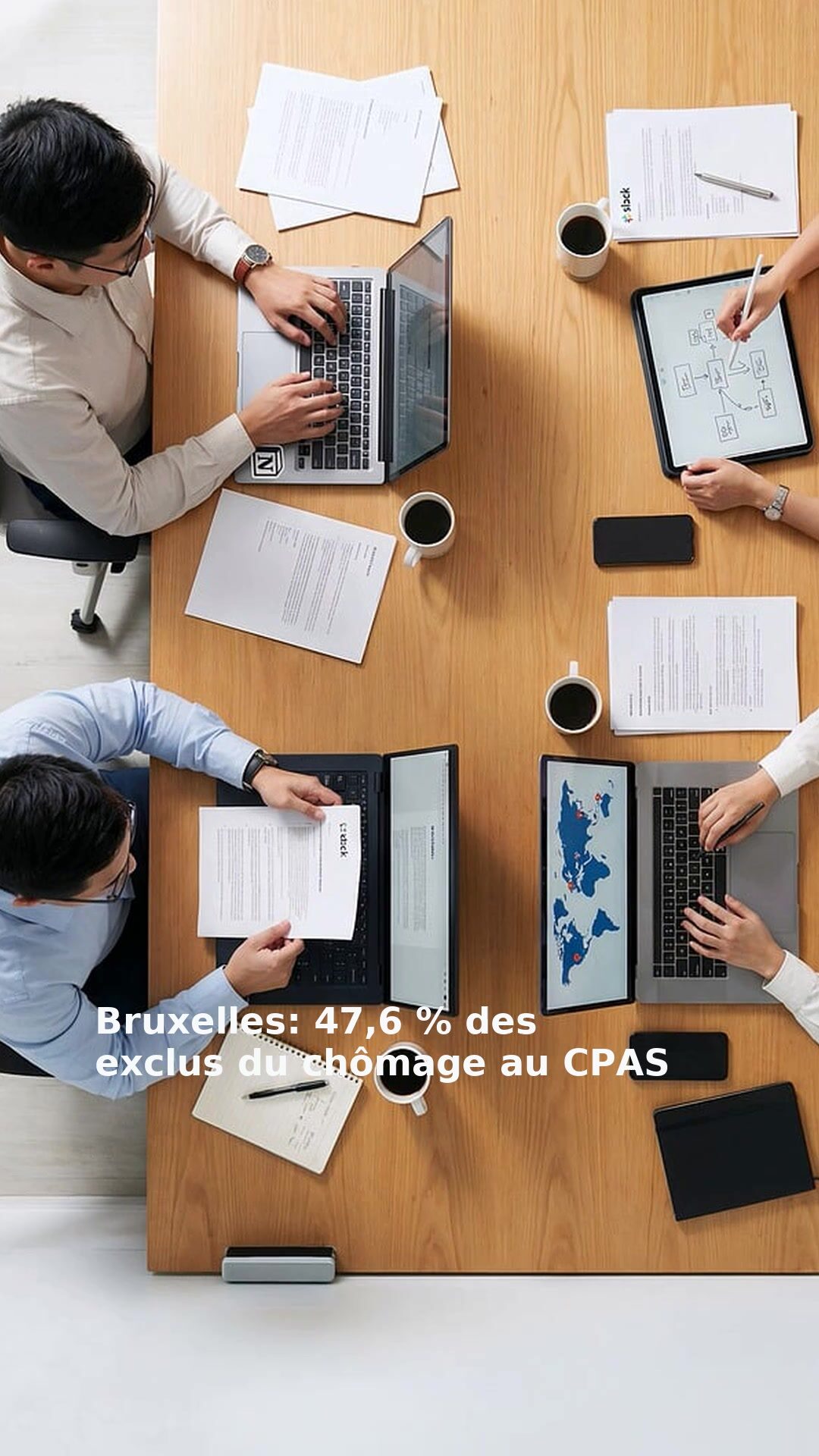 Bruxelles: 47,6 % des exclus du chômage au CPAS