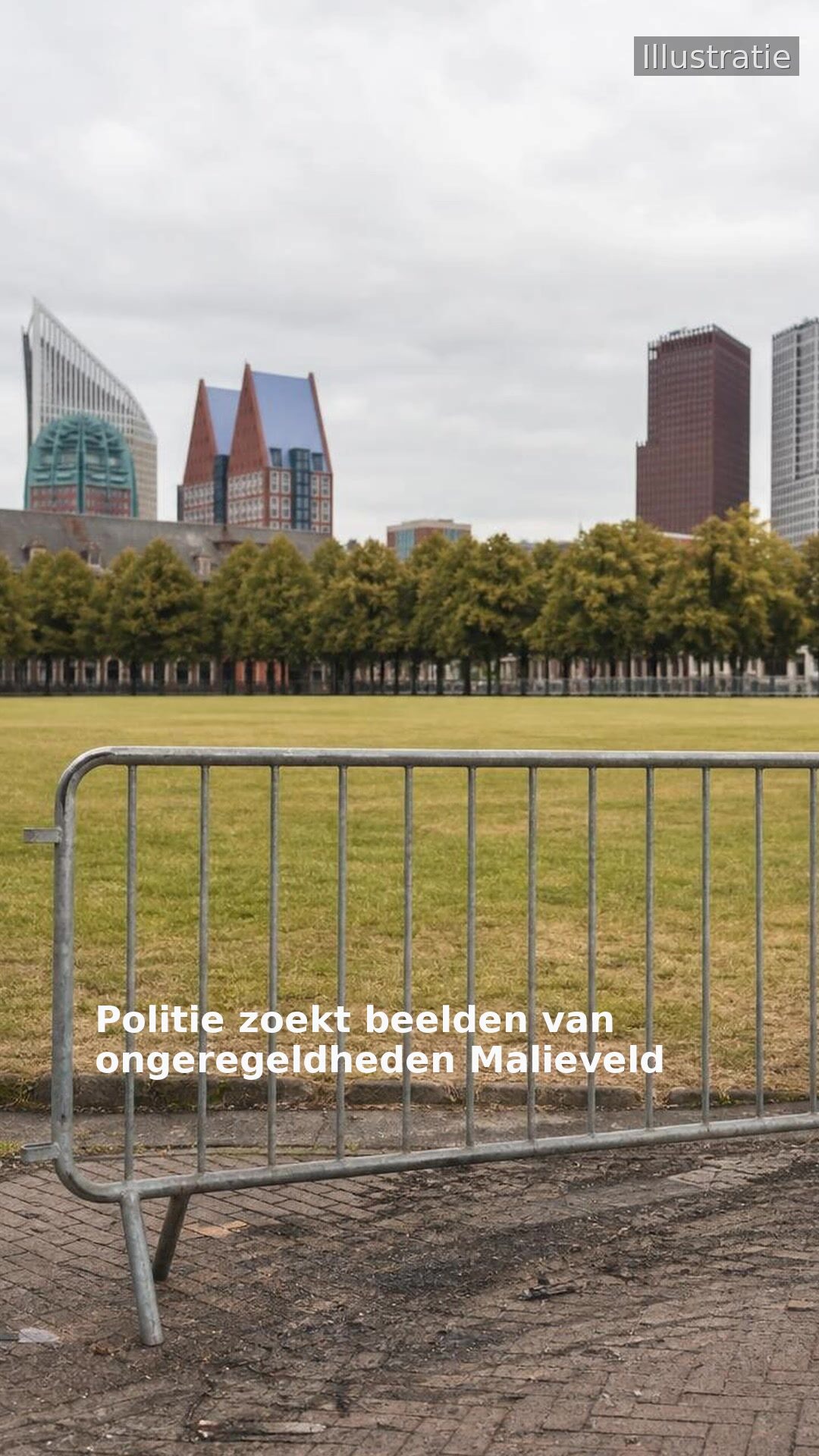 Politie zoekt beelden van ongeregeldheden Malieveld