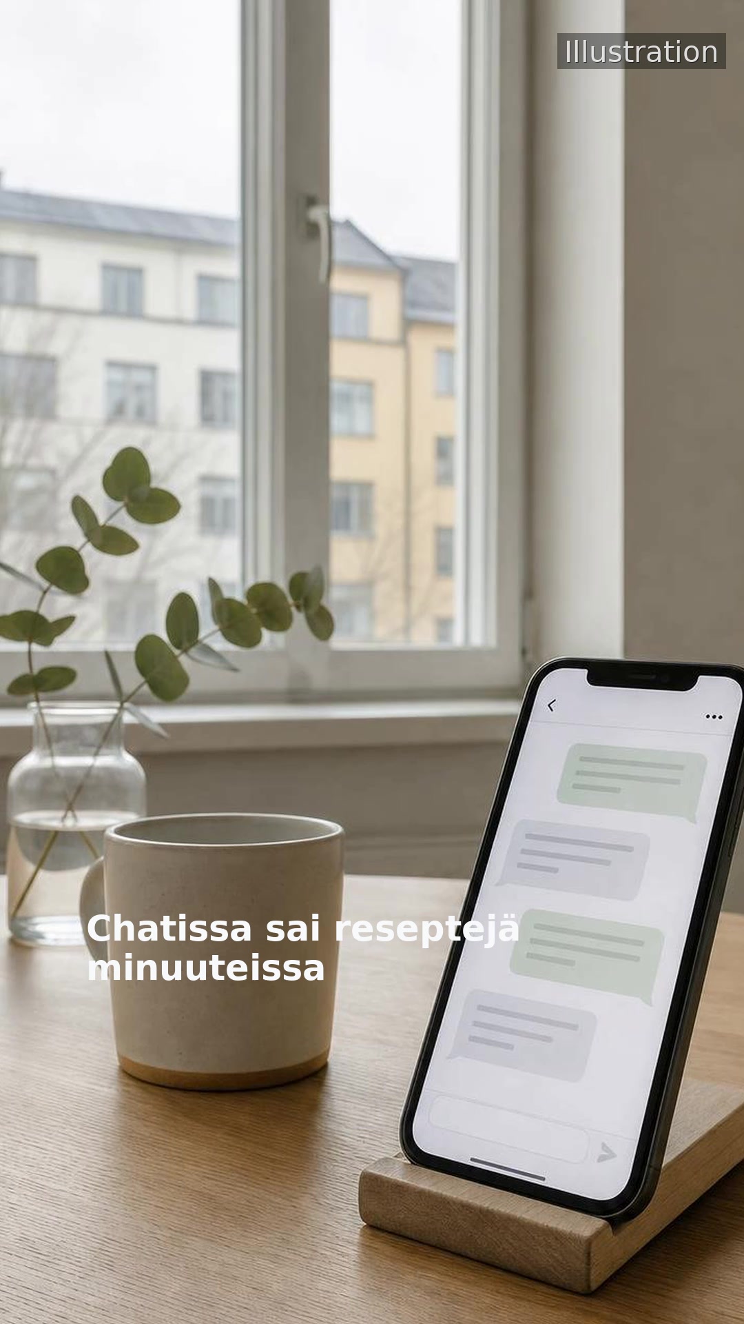 Chatissa sai reseptejä minuuteissa