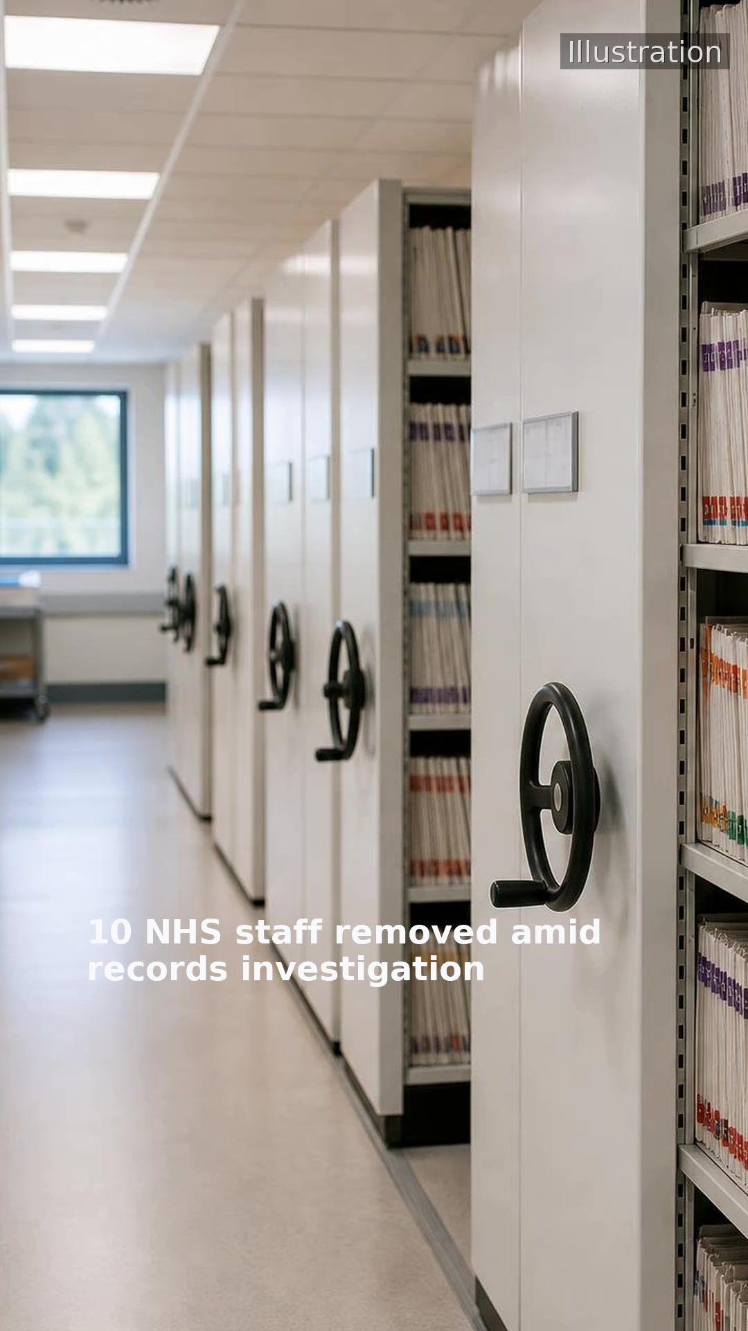 10 NHS staff removed amid records investigation