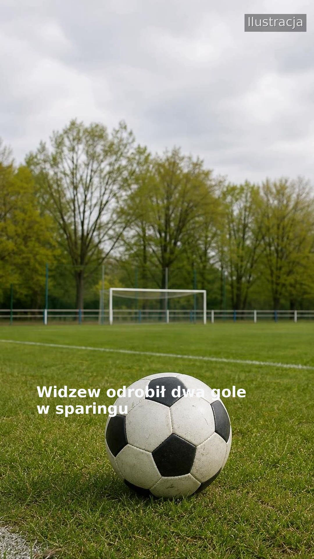 Widzew odrobił dwa gole w sparingu