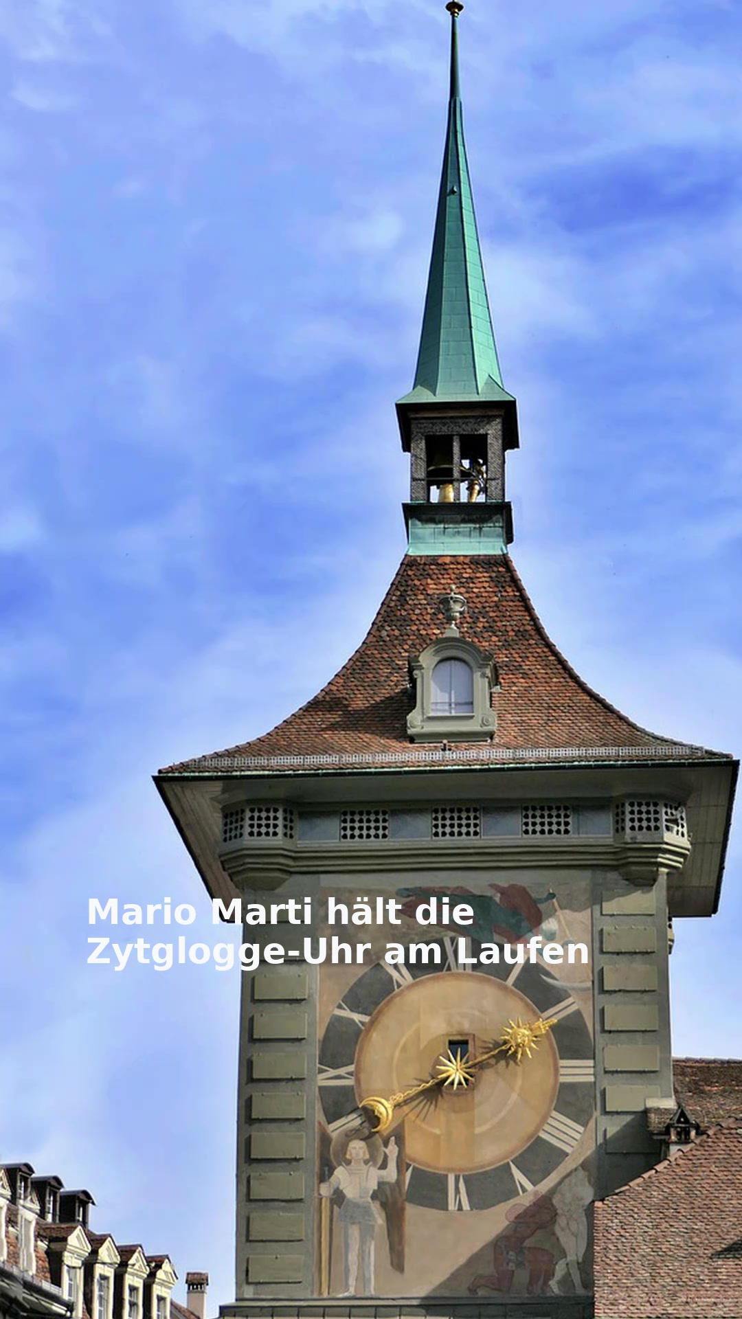 Mario Marti hält die Zytglogge-Uhr am Laufen