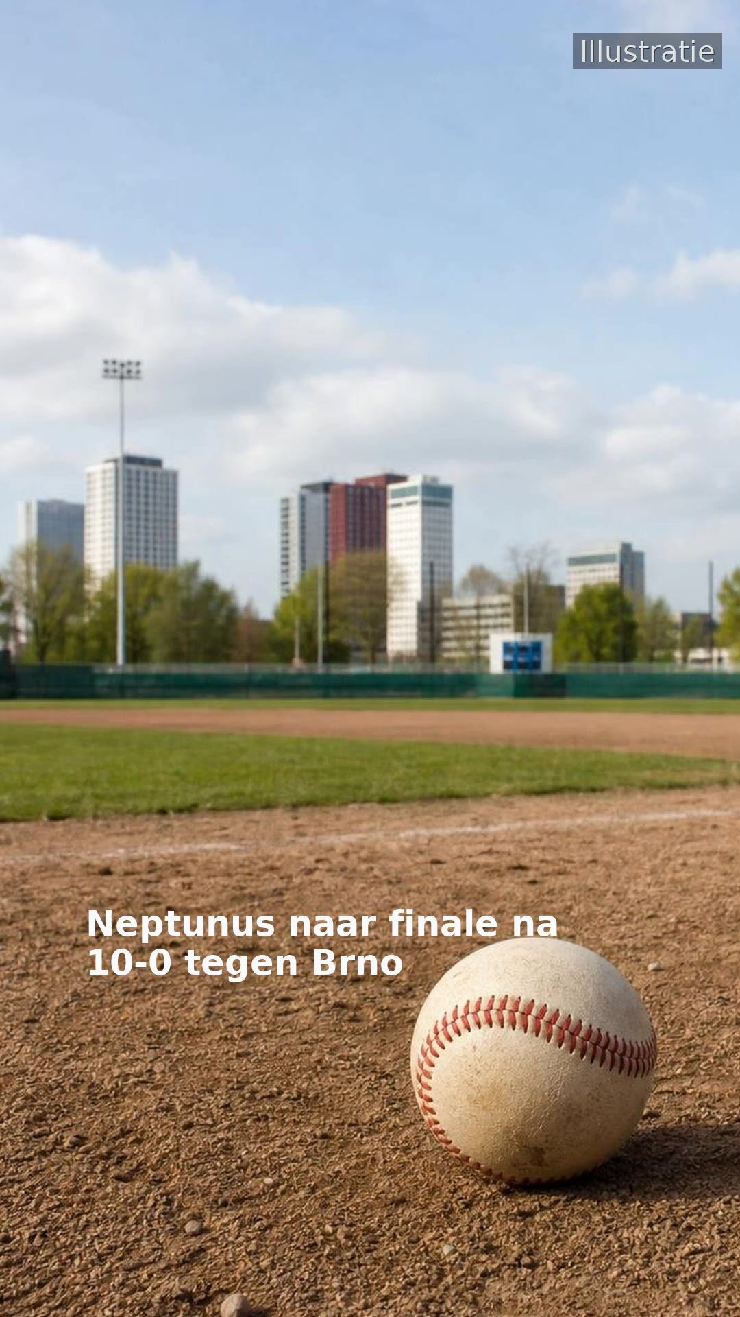 Neptunus naar finale na 10-0 tegen Brno