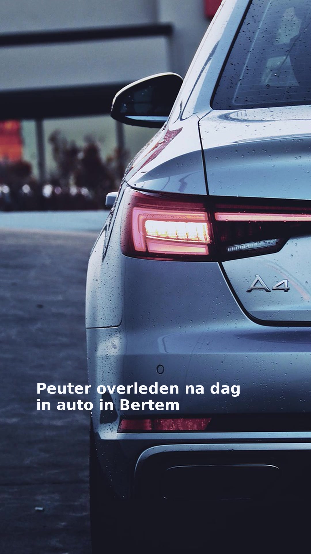 Peuter overleden na dag in auto in Bertem