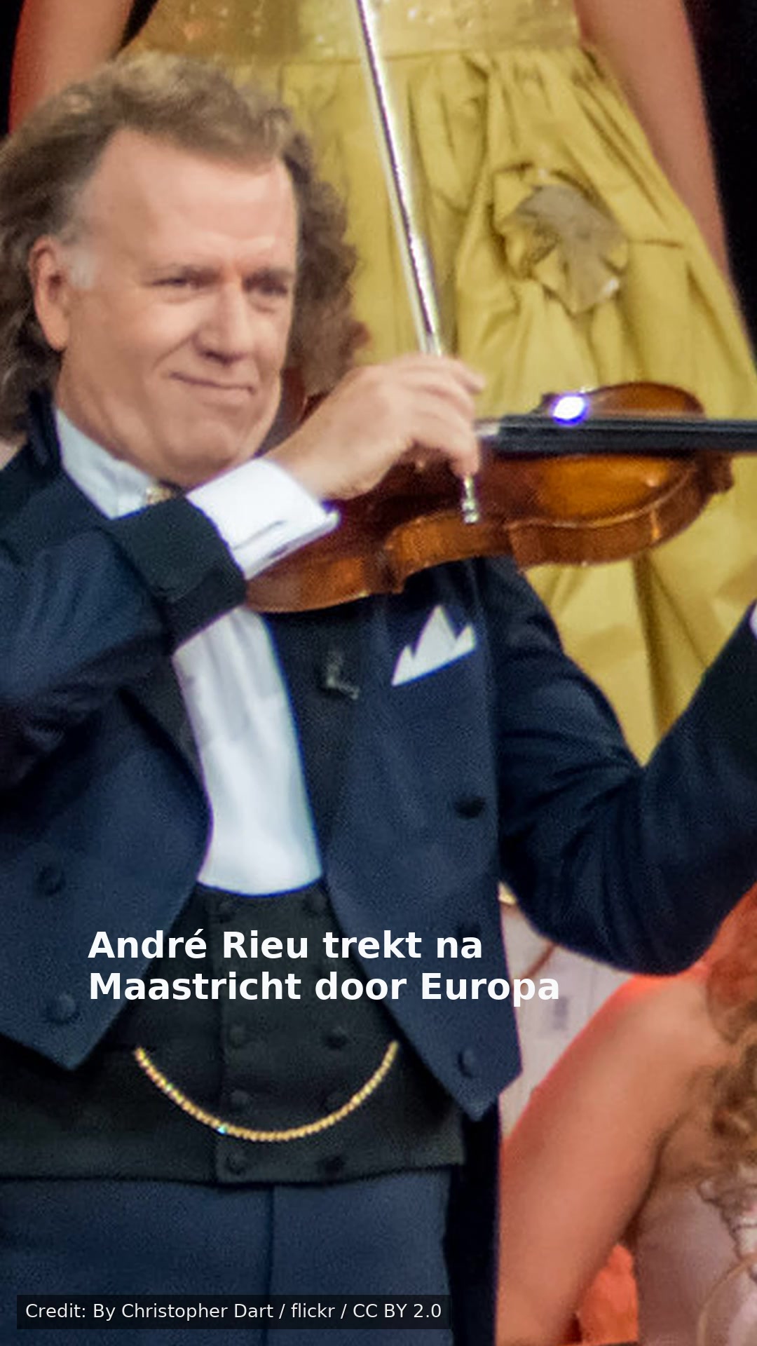 André Rieu trekt na Maastricht door Europa
