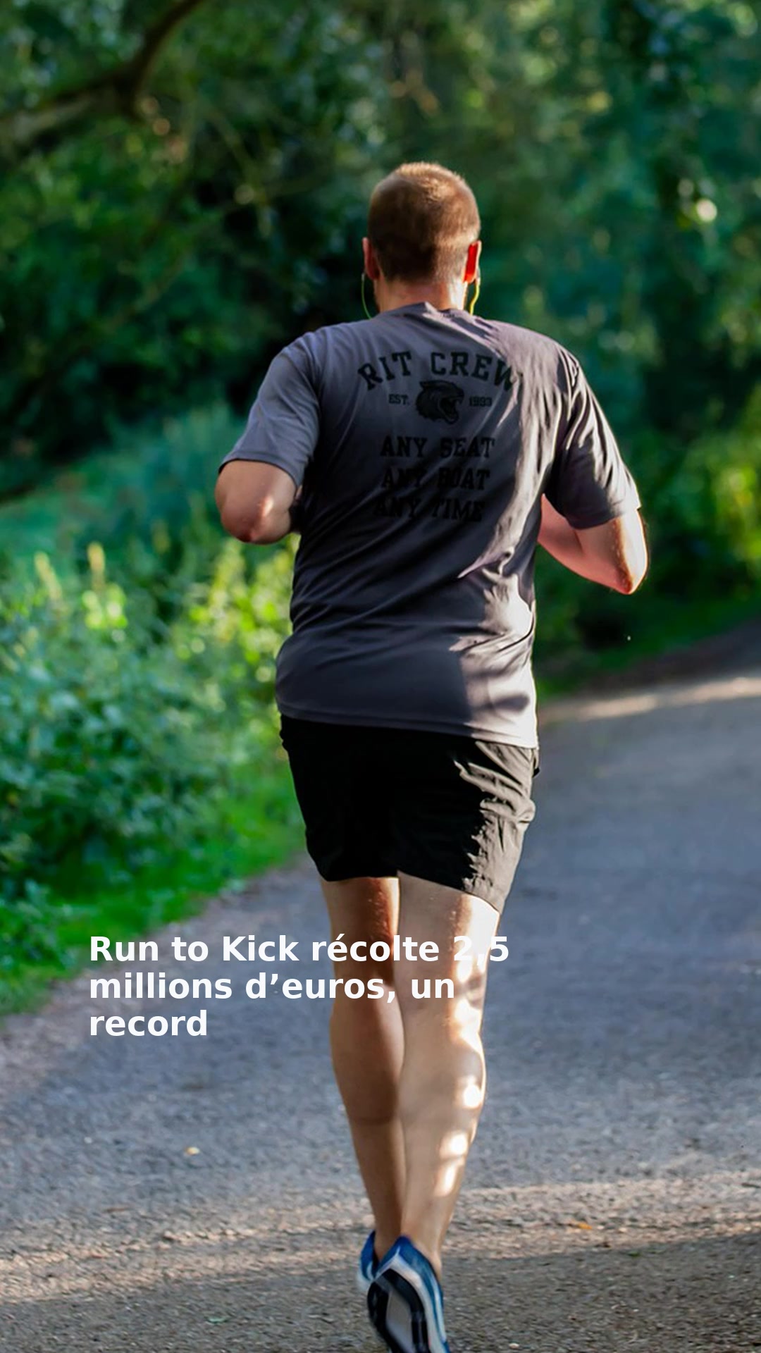 Run to Kick récolte 2,5 millions d’euros, un record