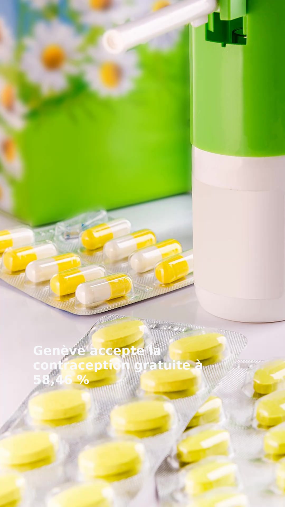 Genève accepte la contraception gratuite à 58,46 %