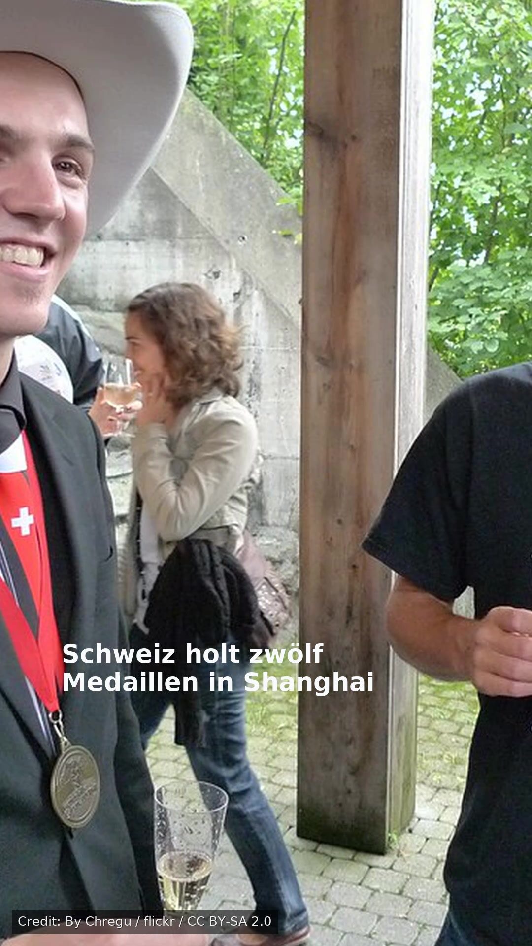 Schweiz holt zwölf Medaillen in Shanghai