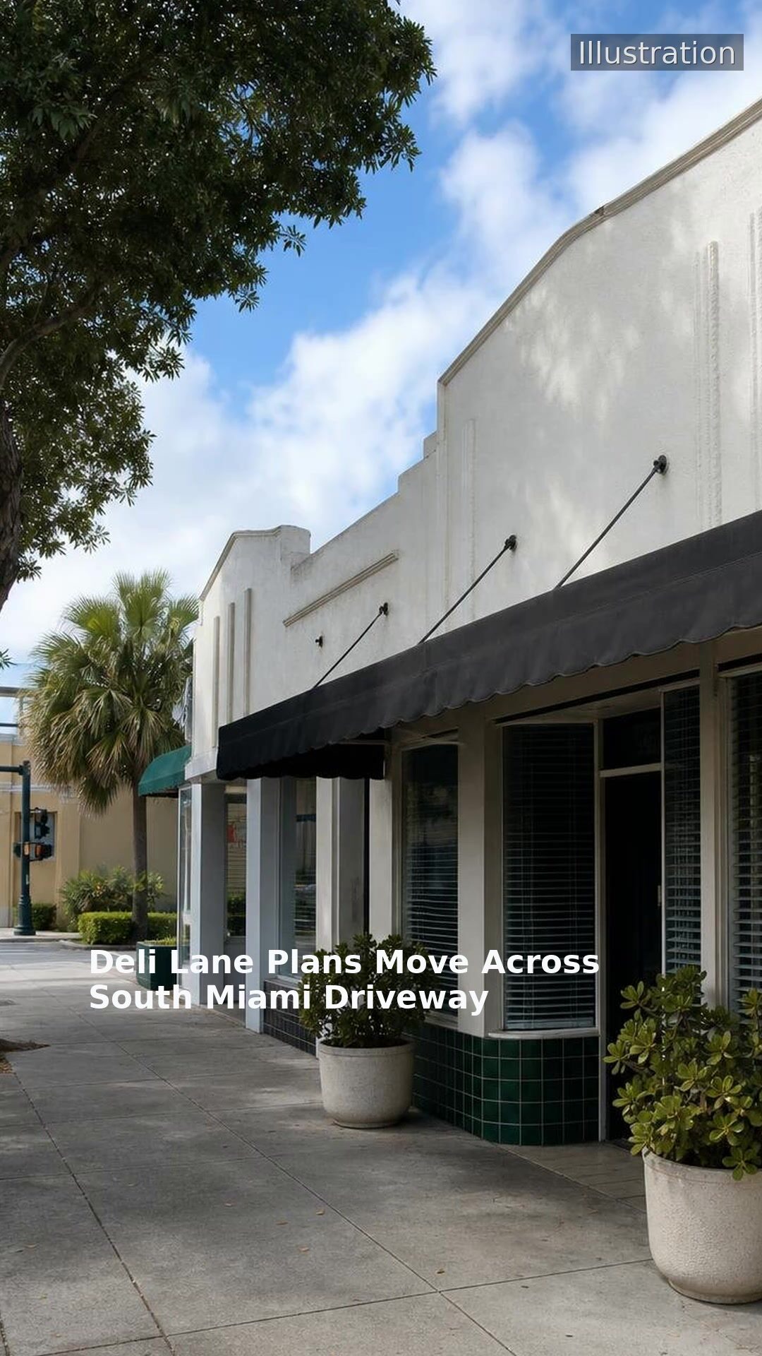 Deli Lane Plans Move Across South Miami Driveway