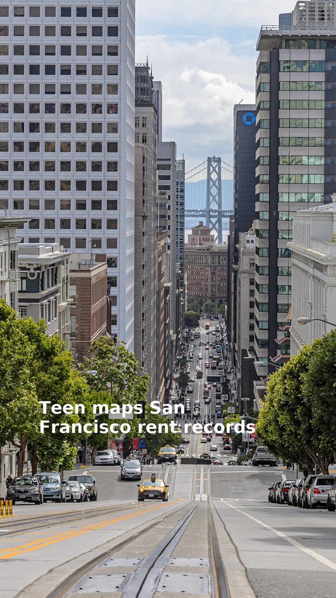 Teen maps San Francisco rent records