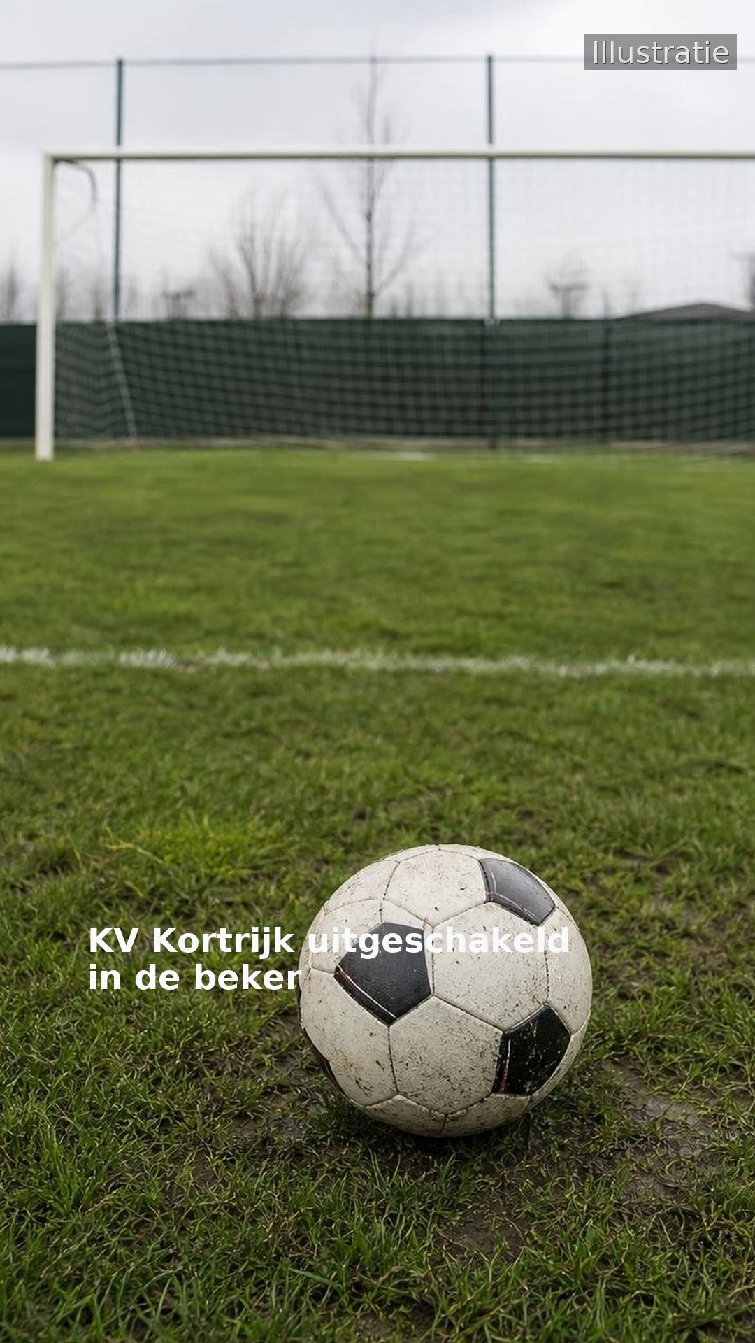 KV Kortrijk uitgeschakeld in de beker