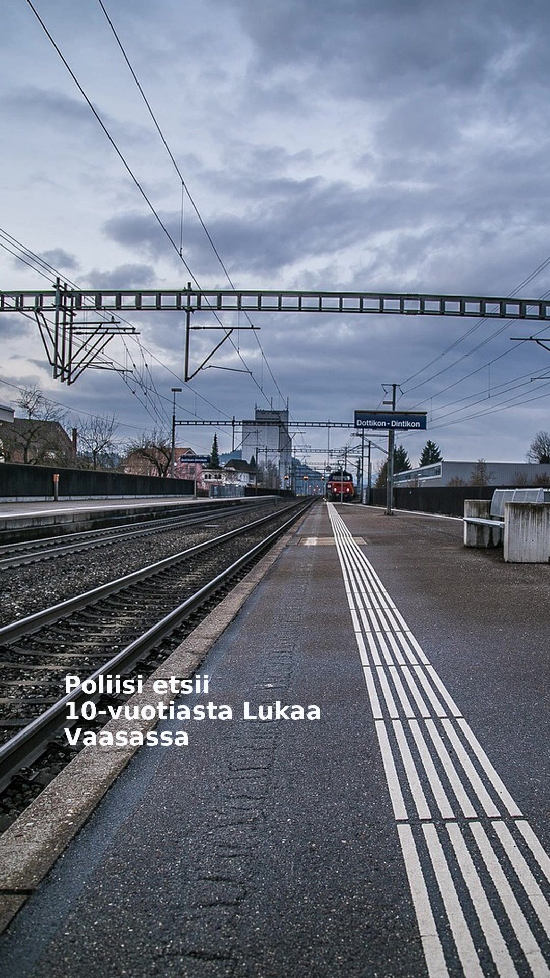 Poliisi etsii 10-vuotiasta Lukaa Vaasassa